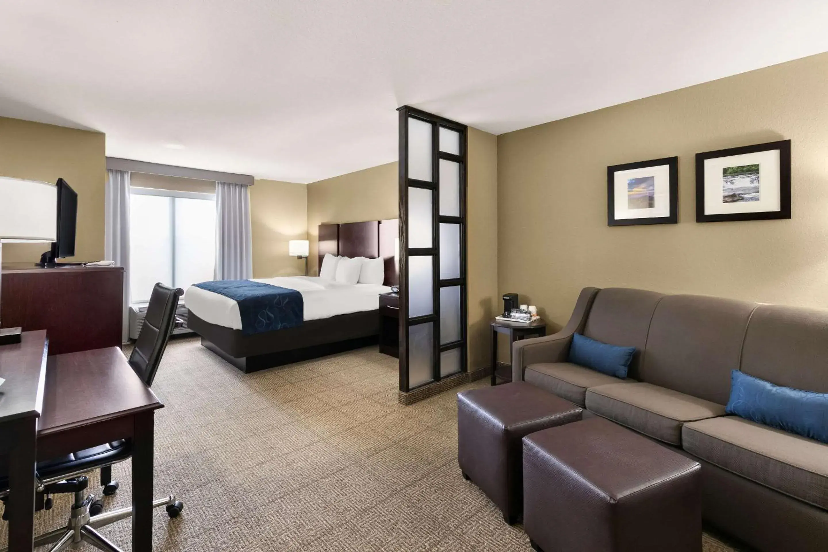 Bedroom, Bed in Comfort Suites Commerce Bedroom, Bed in Comfort Suites Commerce