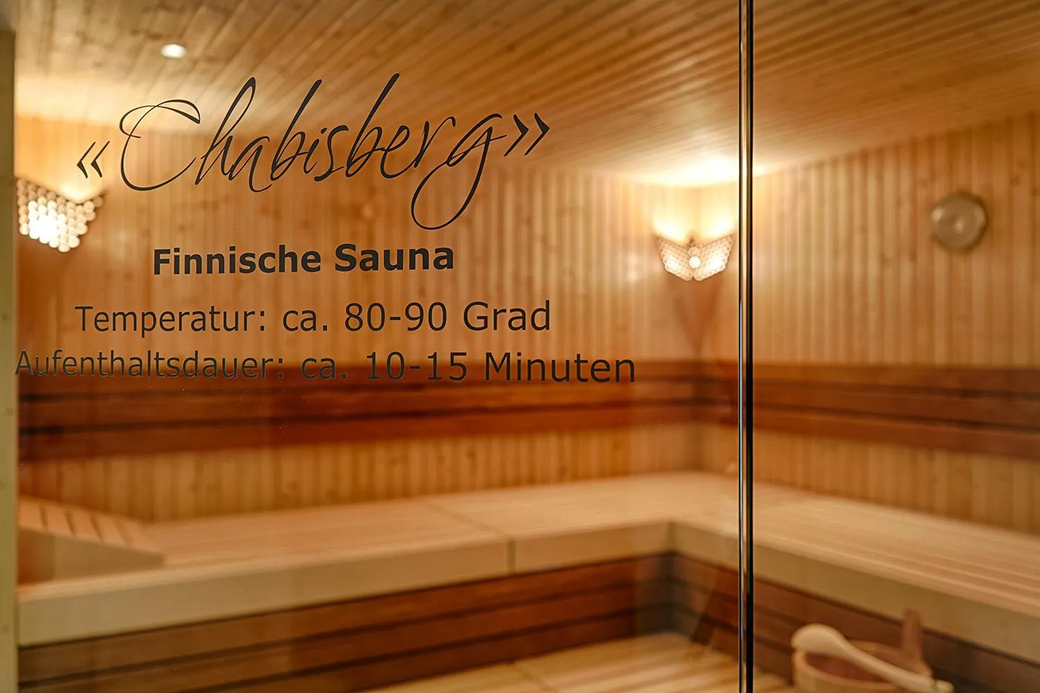 Sauna in Romantik Hotel Bären Dürrenroth