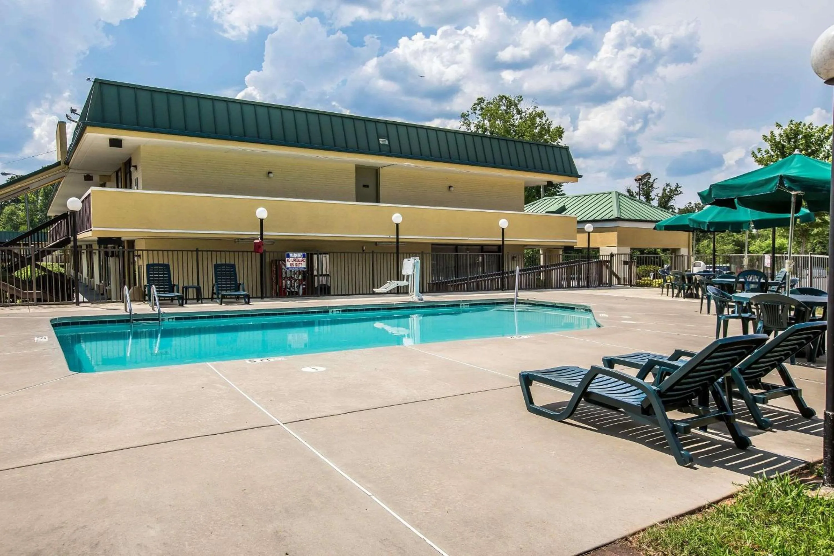 On site in Quality Inn Madison