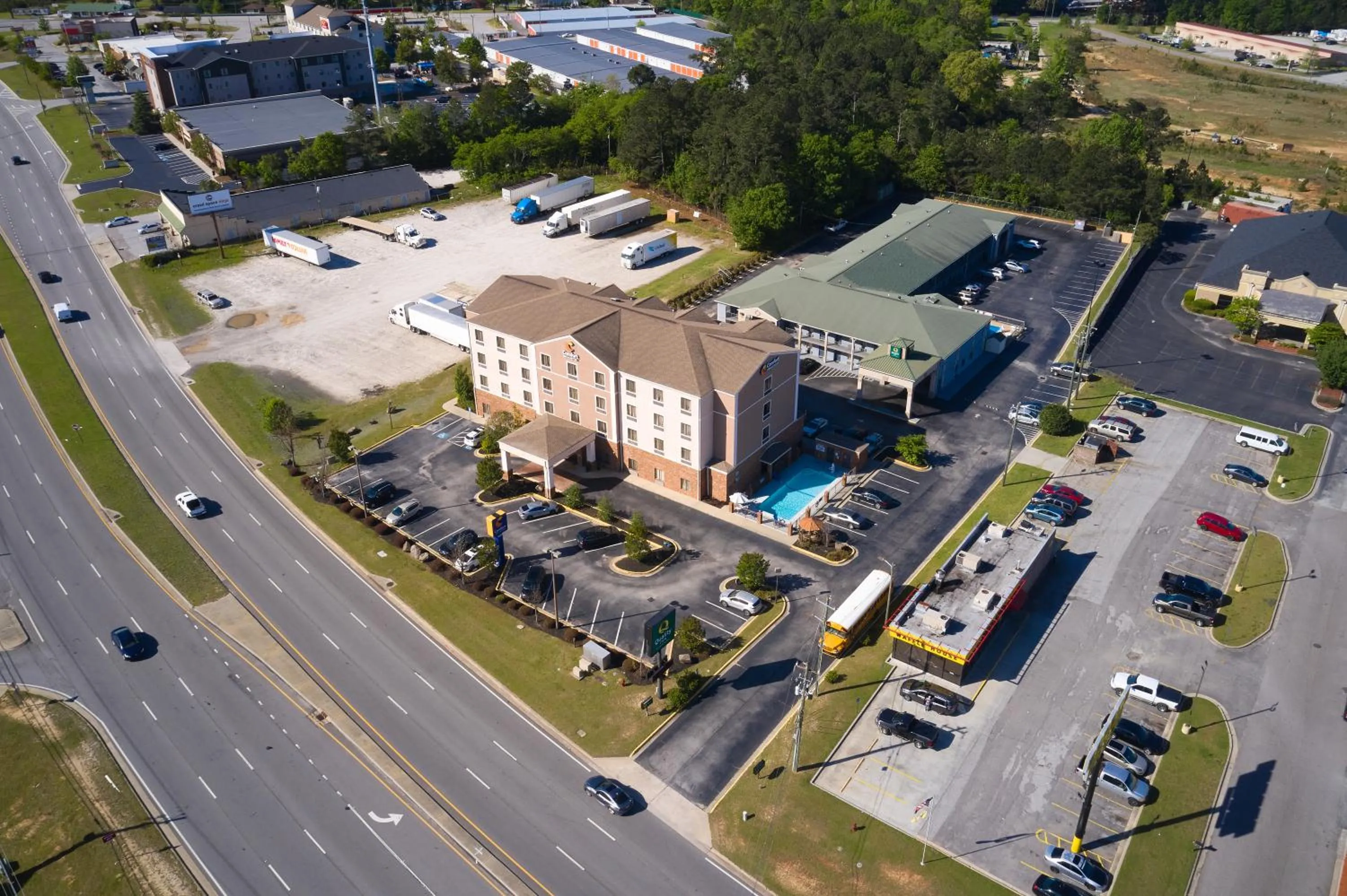 Property building in Comfort Inn & Suites Augusta West Near Fort Gordon