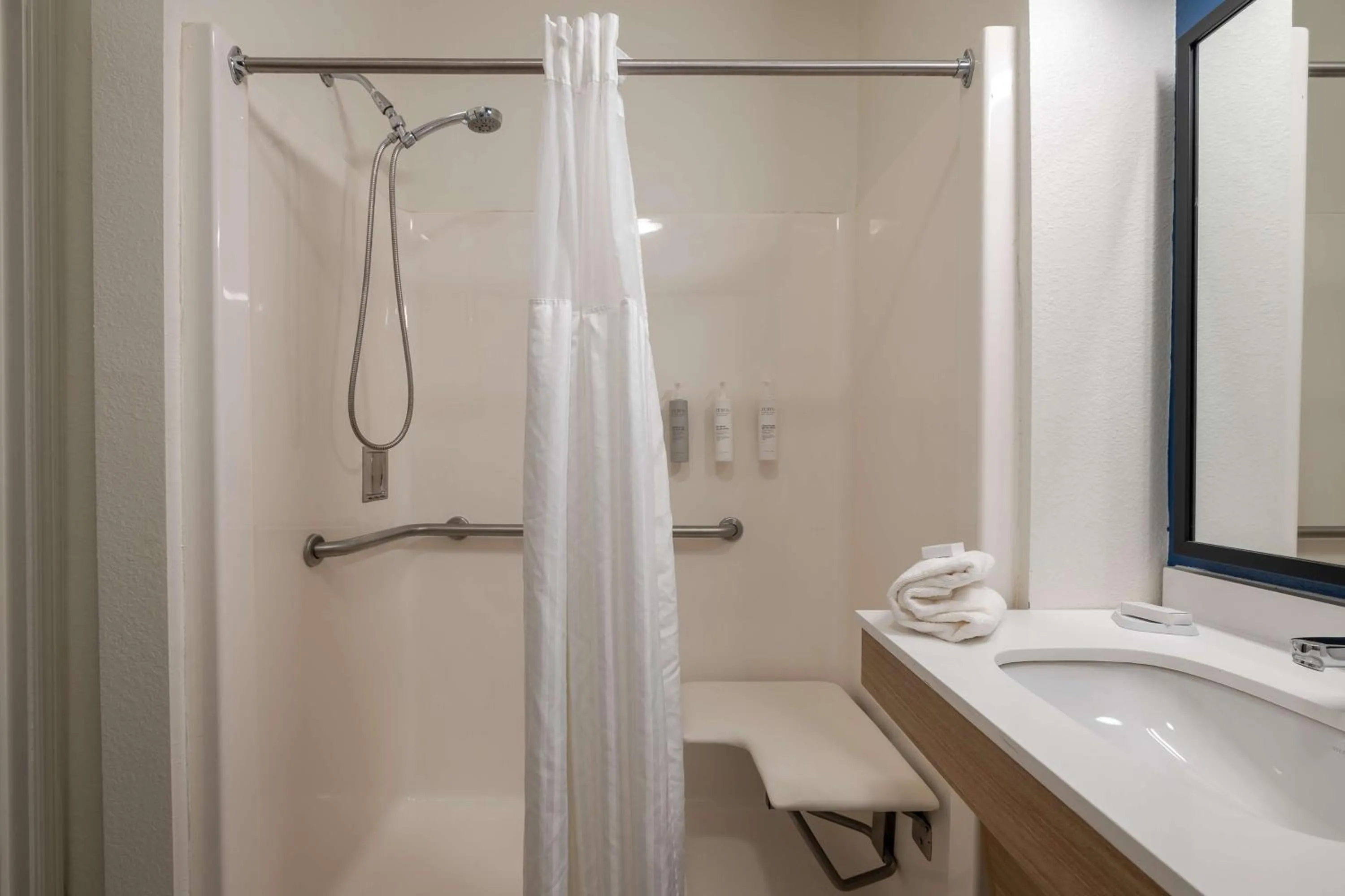 Bathroom in Spark by Hilton Savannah Airport