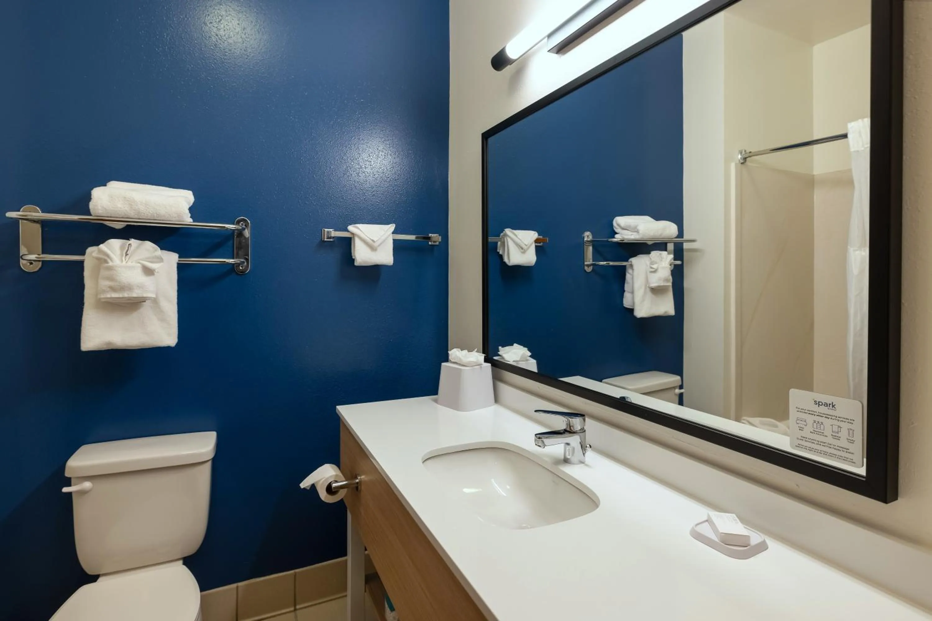 Bathroom in Spark by Hilton Savannah Airport