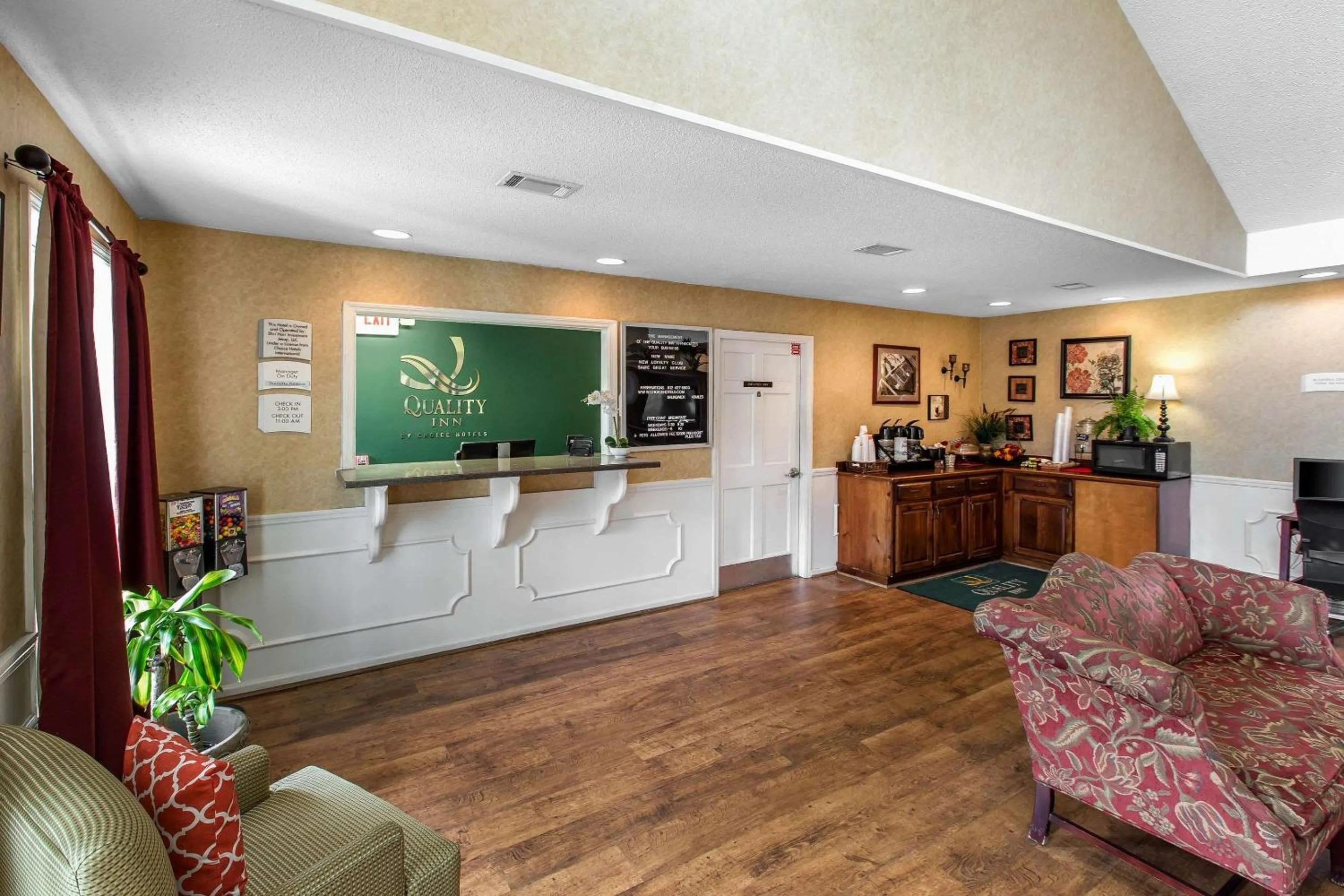 Lobby or reception, Lobby/Reception in Quality Inn Jesup