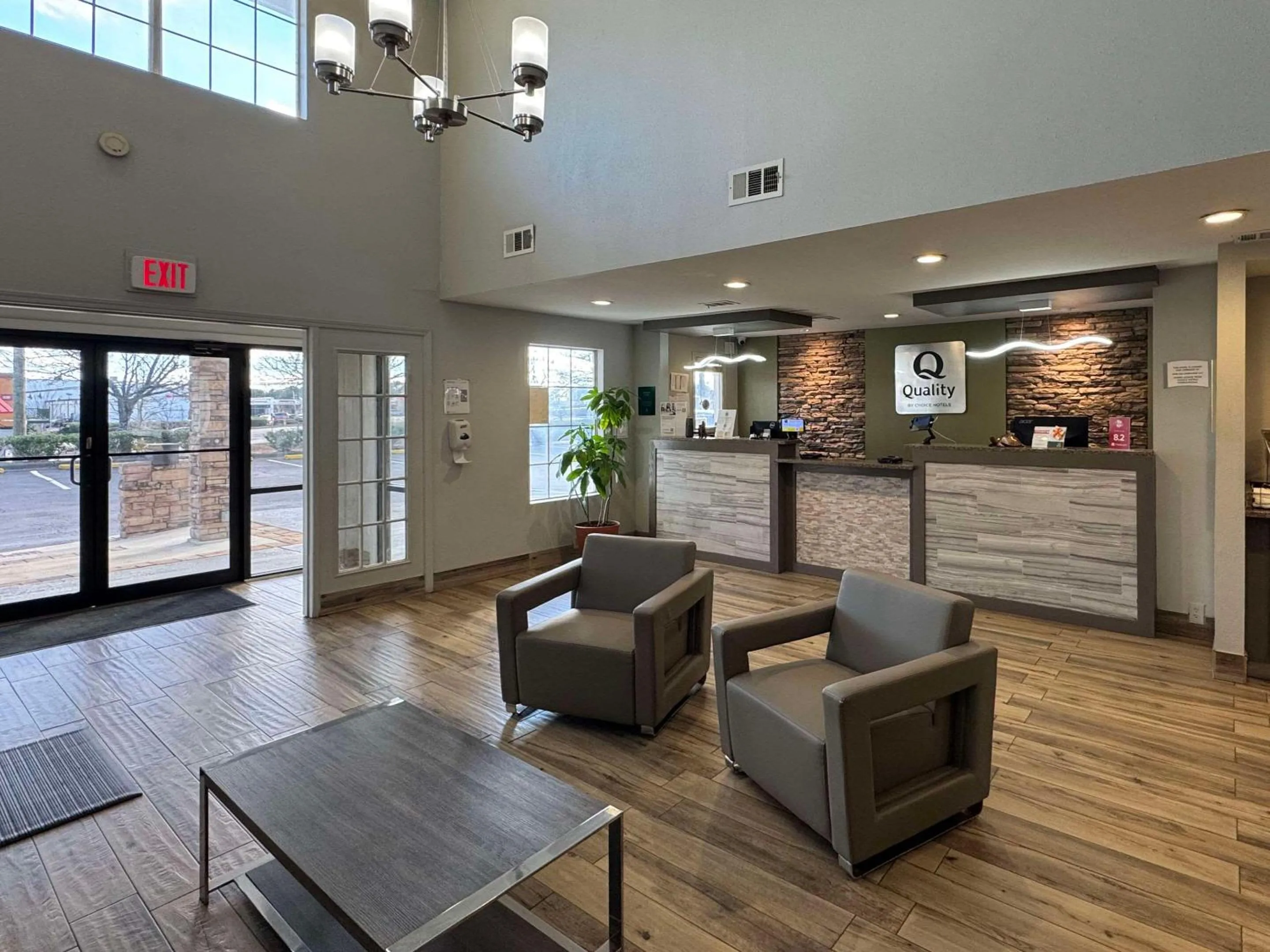 Lobby or reception in Quality Inn Lagrange East I-85