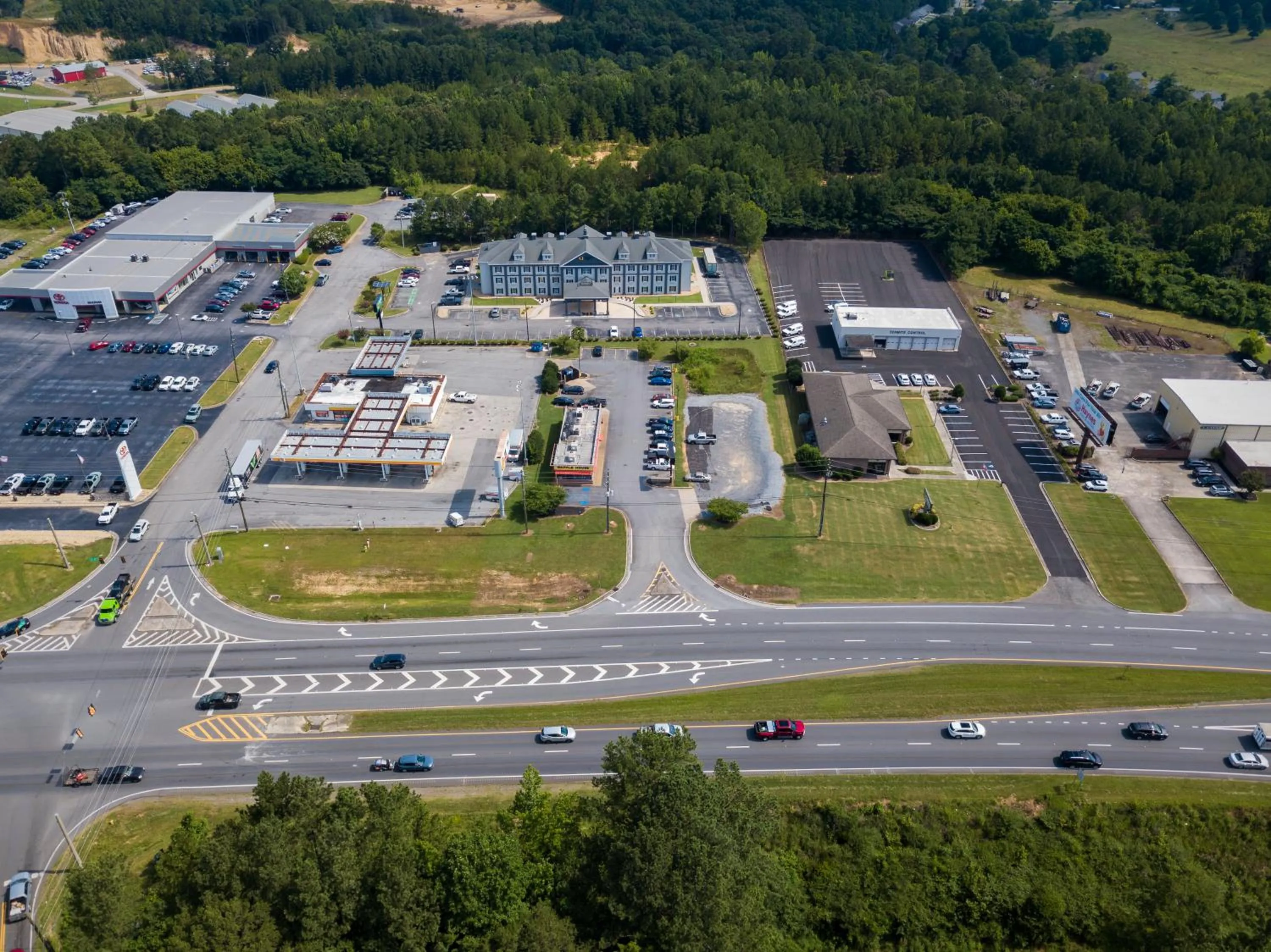 City view in Quality Inn Rome South