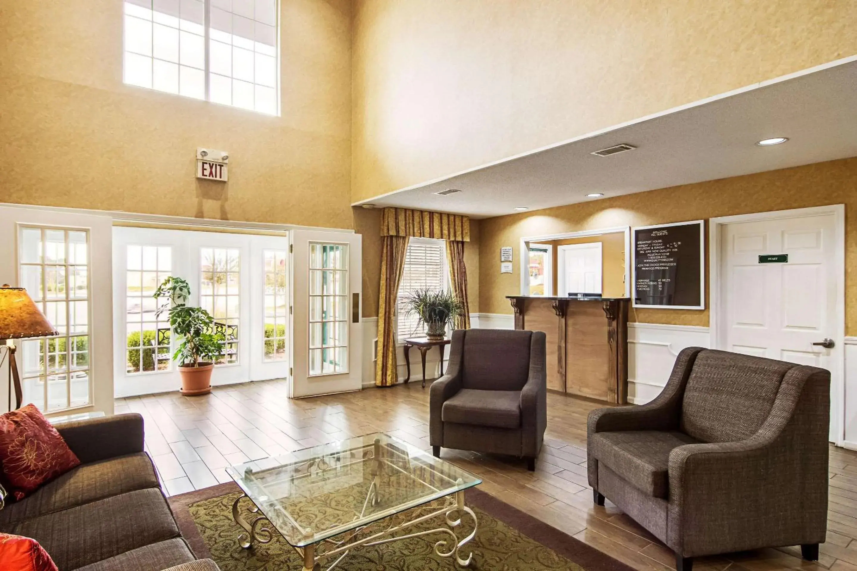 Lobby or reception in Quality Inn Thomaston Lobby or reception in Quality Inn Thomaston