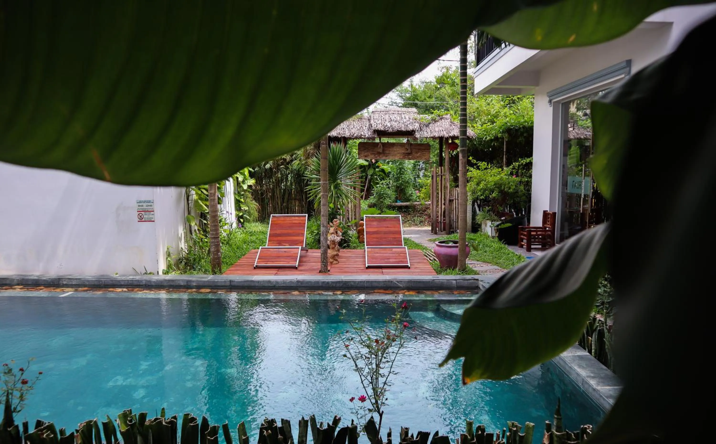 Pool view in Hoi An Fairy Garden Villa