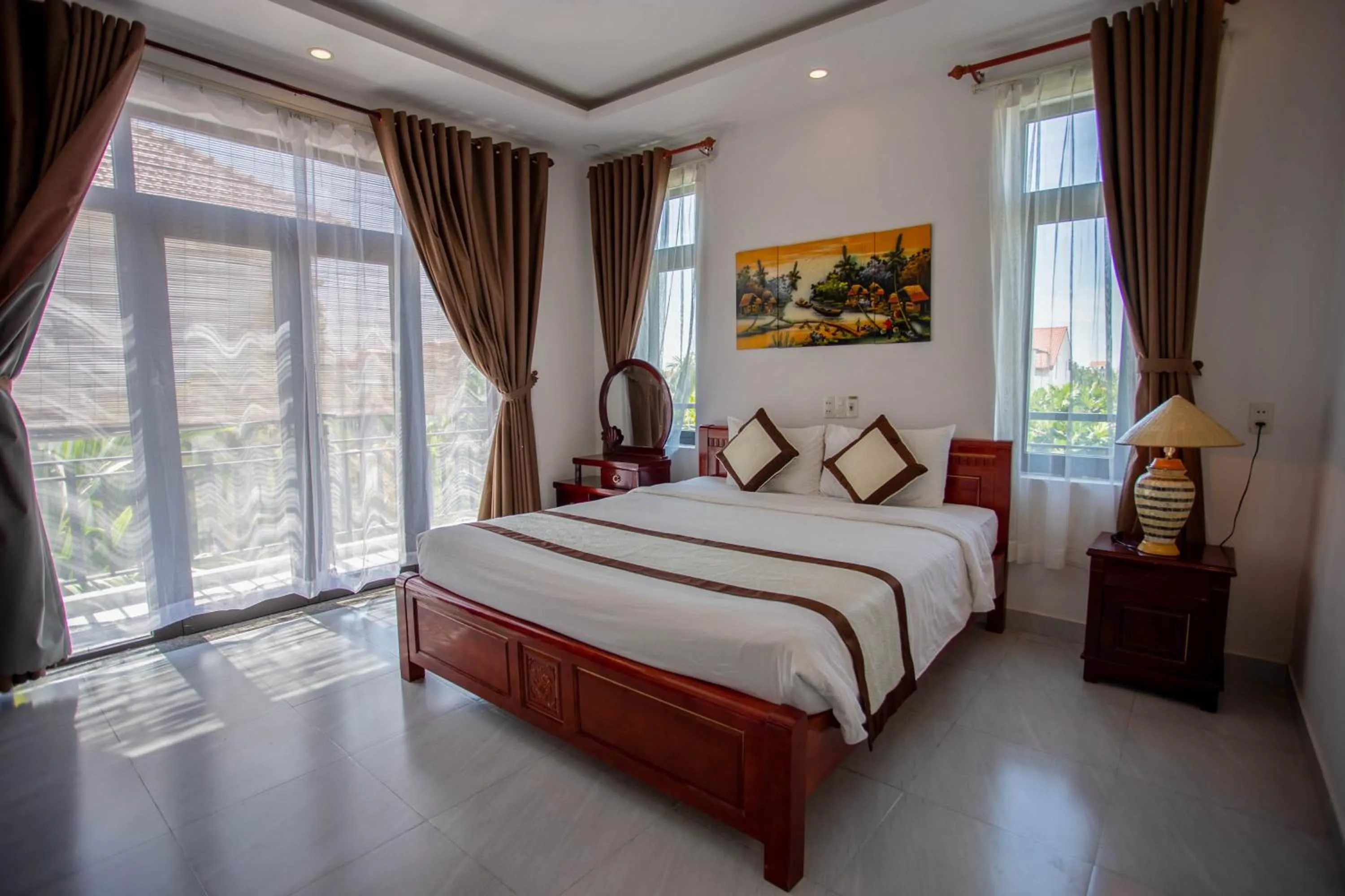 Bedroom, Bed in Hoi An Fairy Garden Villa