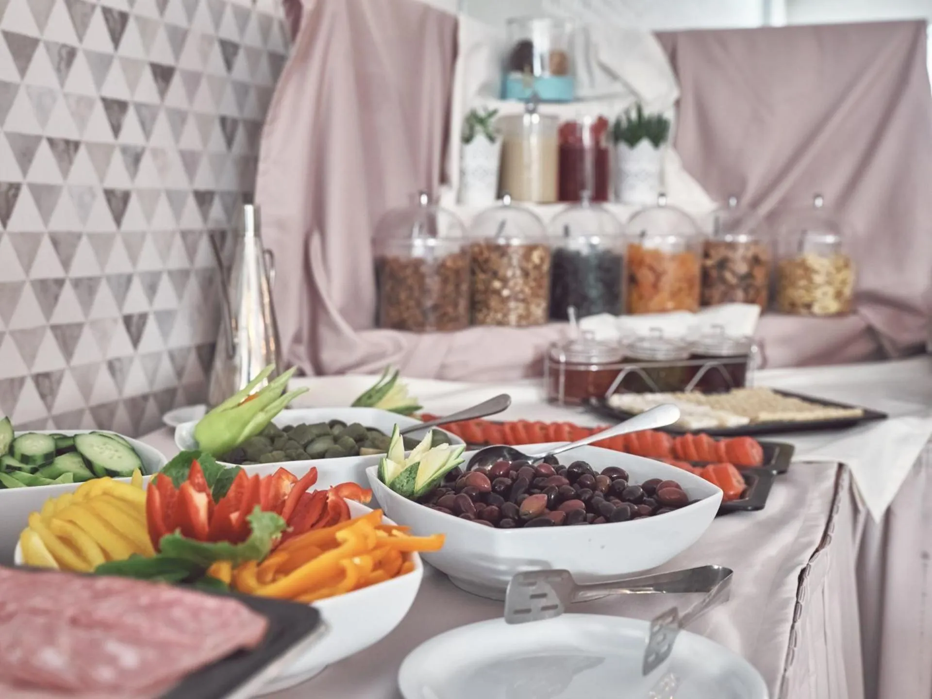 Breakfast in Koukounaria Hotel & Suites