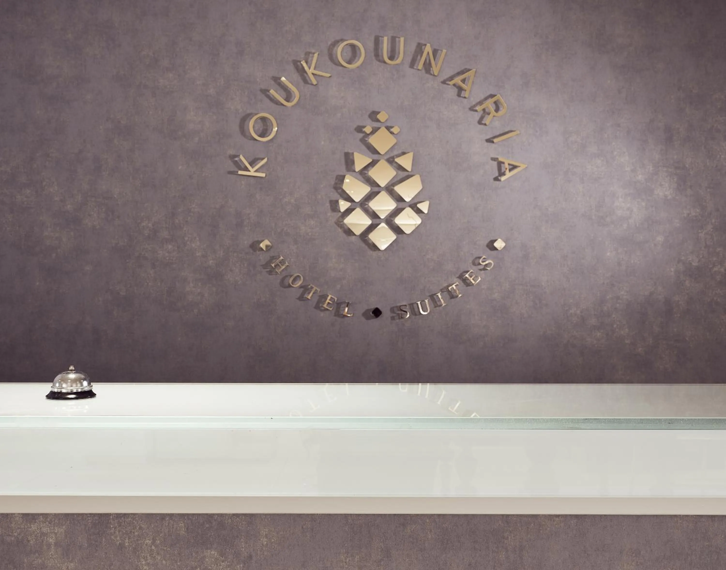 Lobby or reception in Koukounaria Hotel & Suites