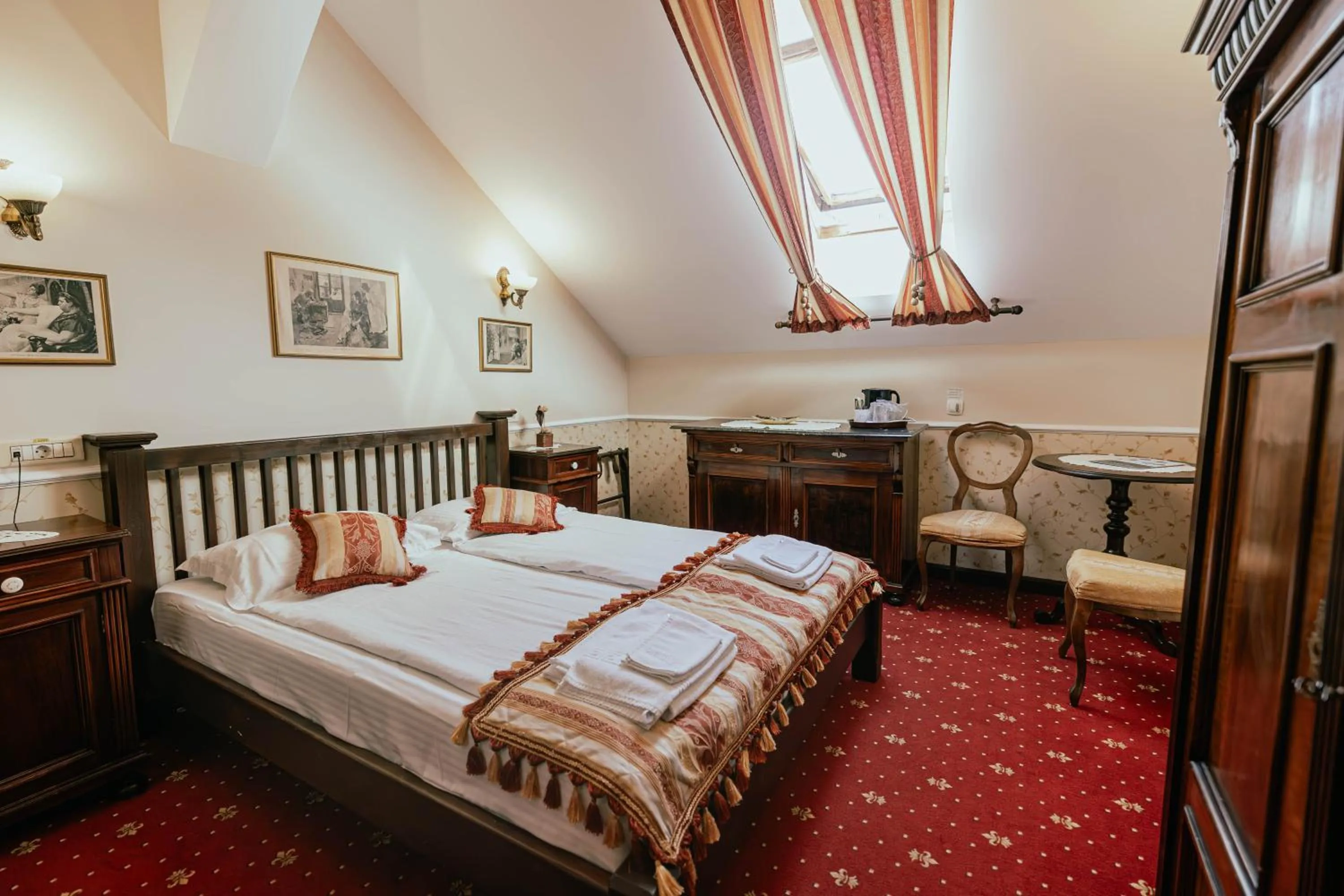 Bedroom, Bed in Casa del Sole Boutique Hotel Timisoara