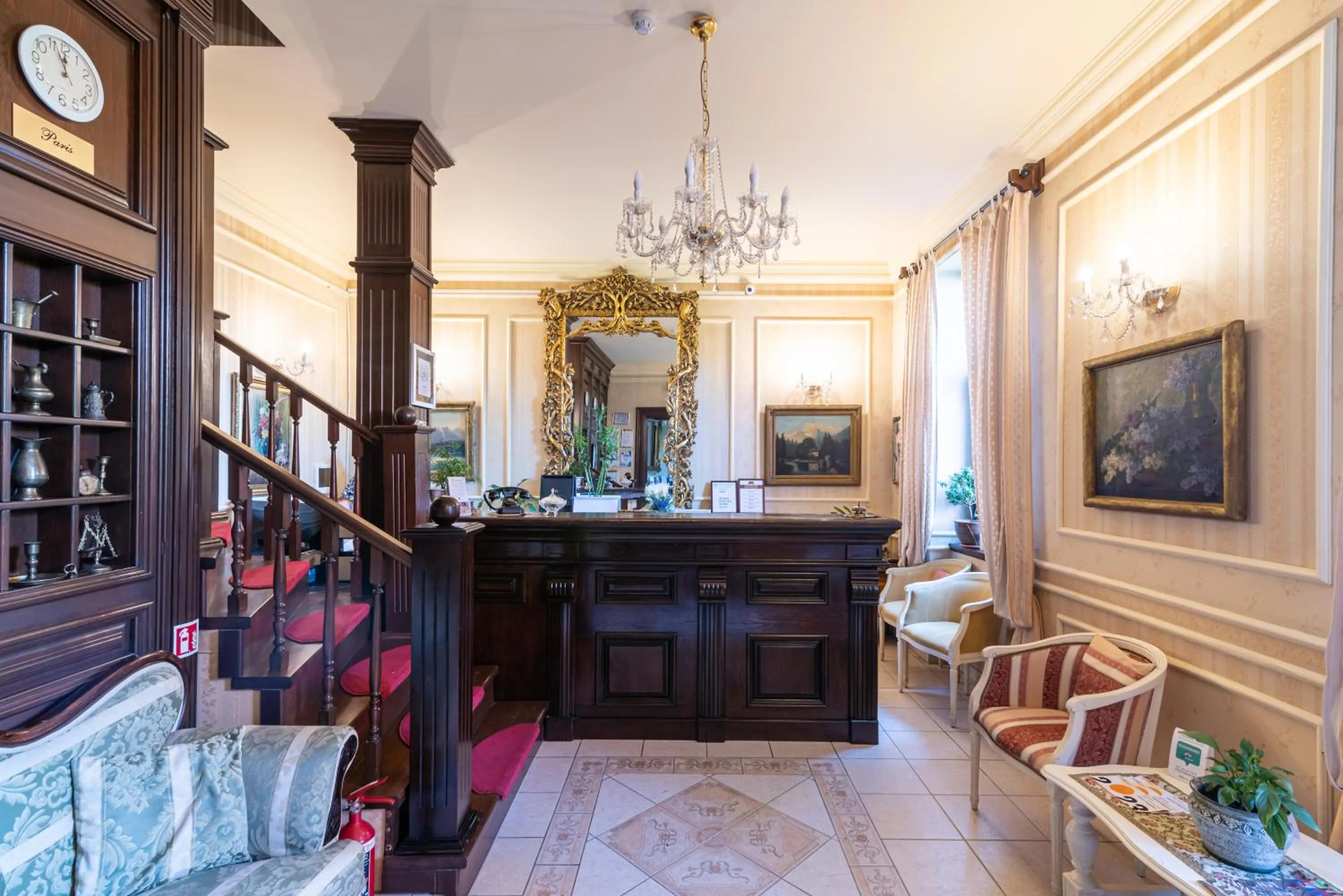 Lobby or reception in Casa del Sole Boutique Hotel Timisoara