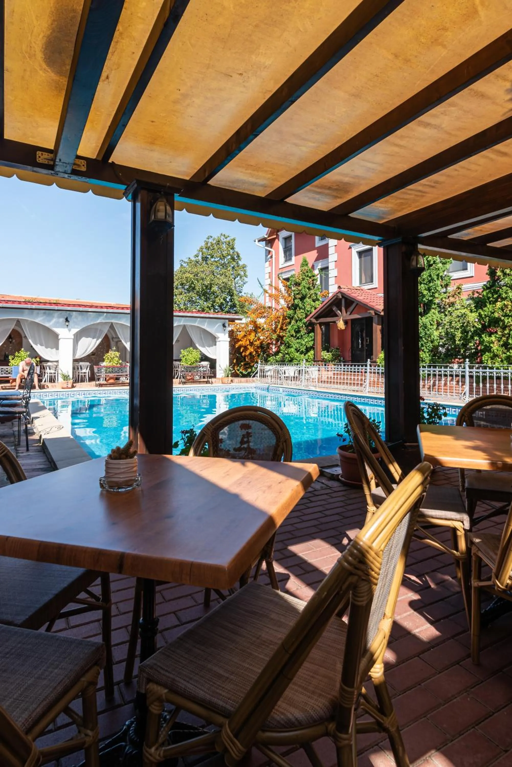 Swimming pool in Casa del Sole Boutique Hotel Timisoara