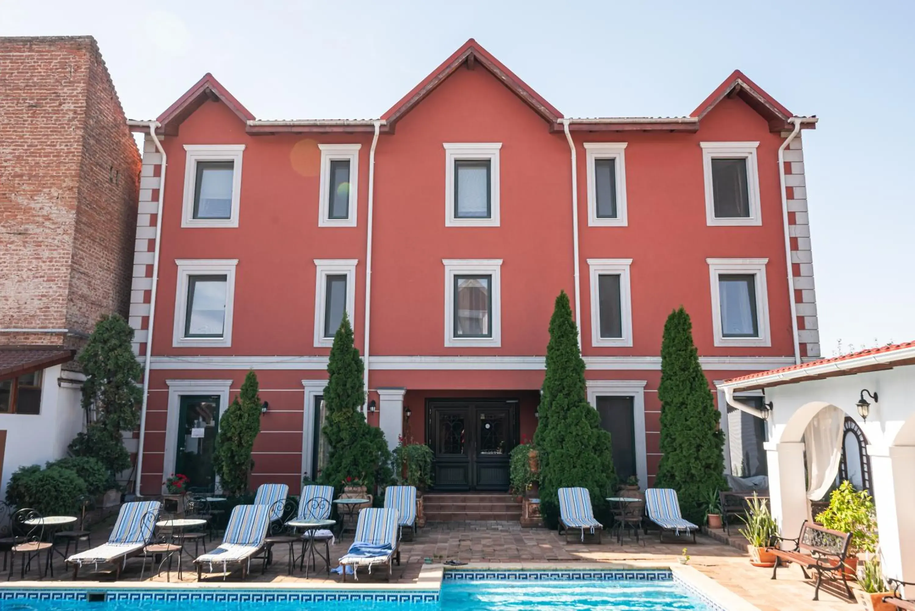 Property building in Casa del Sole Boutique Hotel Timisoara Property building in Casa del Sole Boutique Hotel Timisoara