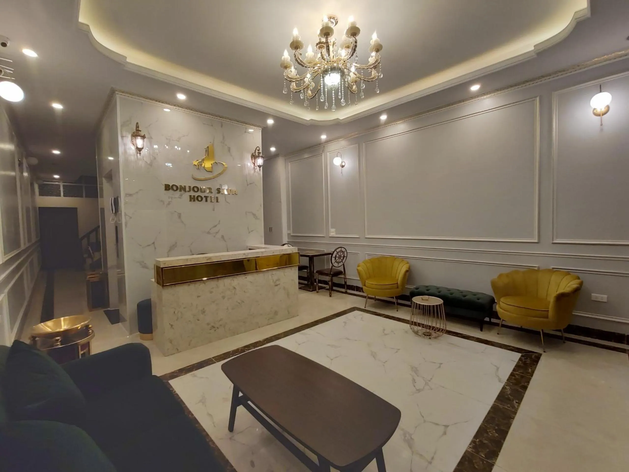 Lobby or reception in Bonjour Sa Pa Hotel