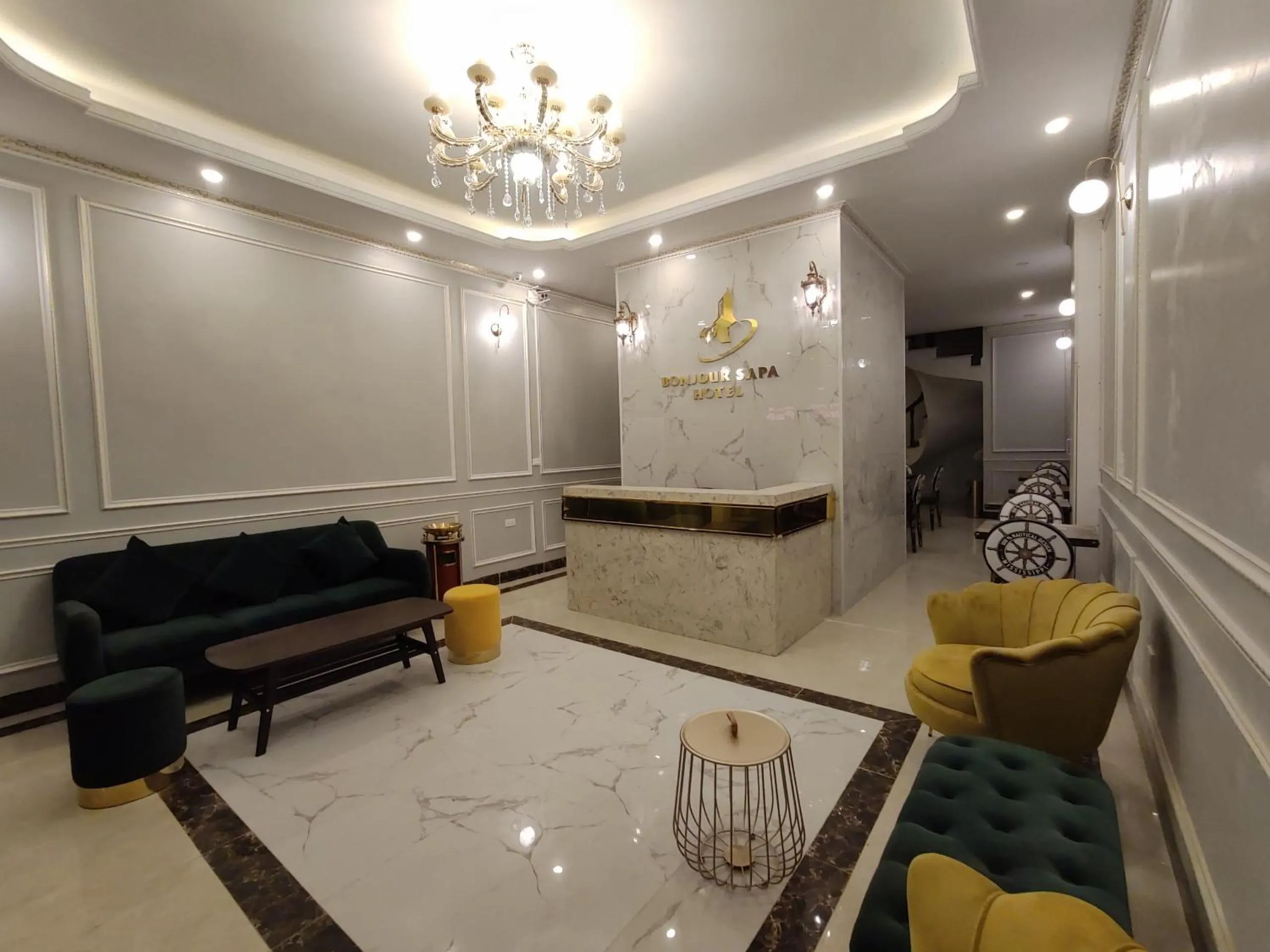 Lobby or reception in Bonjour Sa Pa Hotel