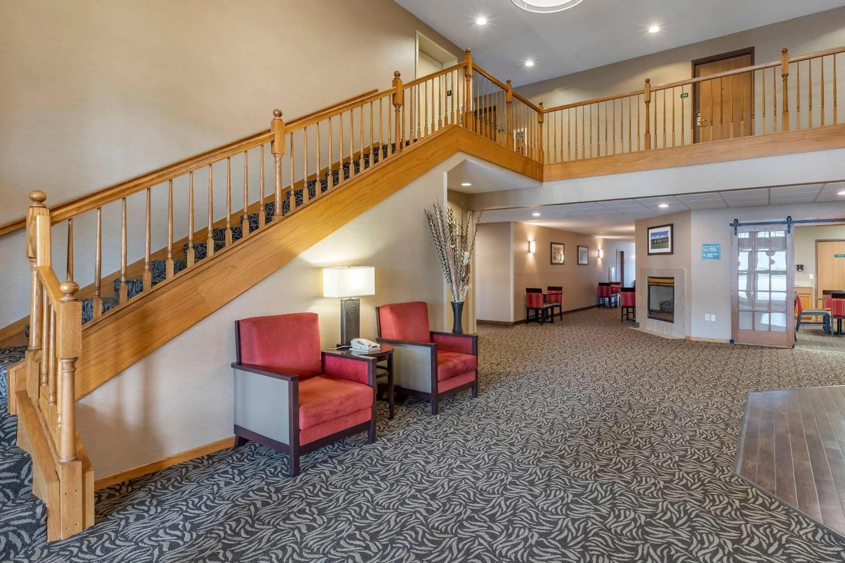 Lobby or reception in Comfort Inn Dyersville Near the Field of Dreams