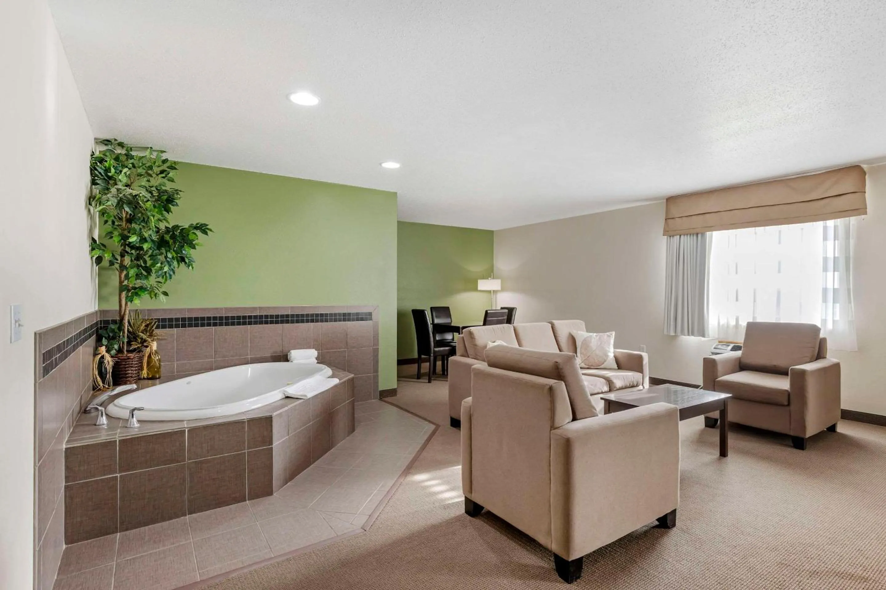 Bedroom in Sleep Inn & Suites Charles City