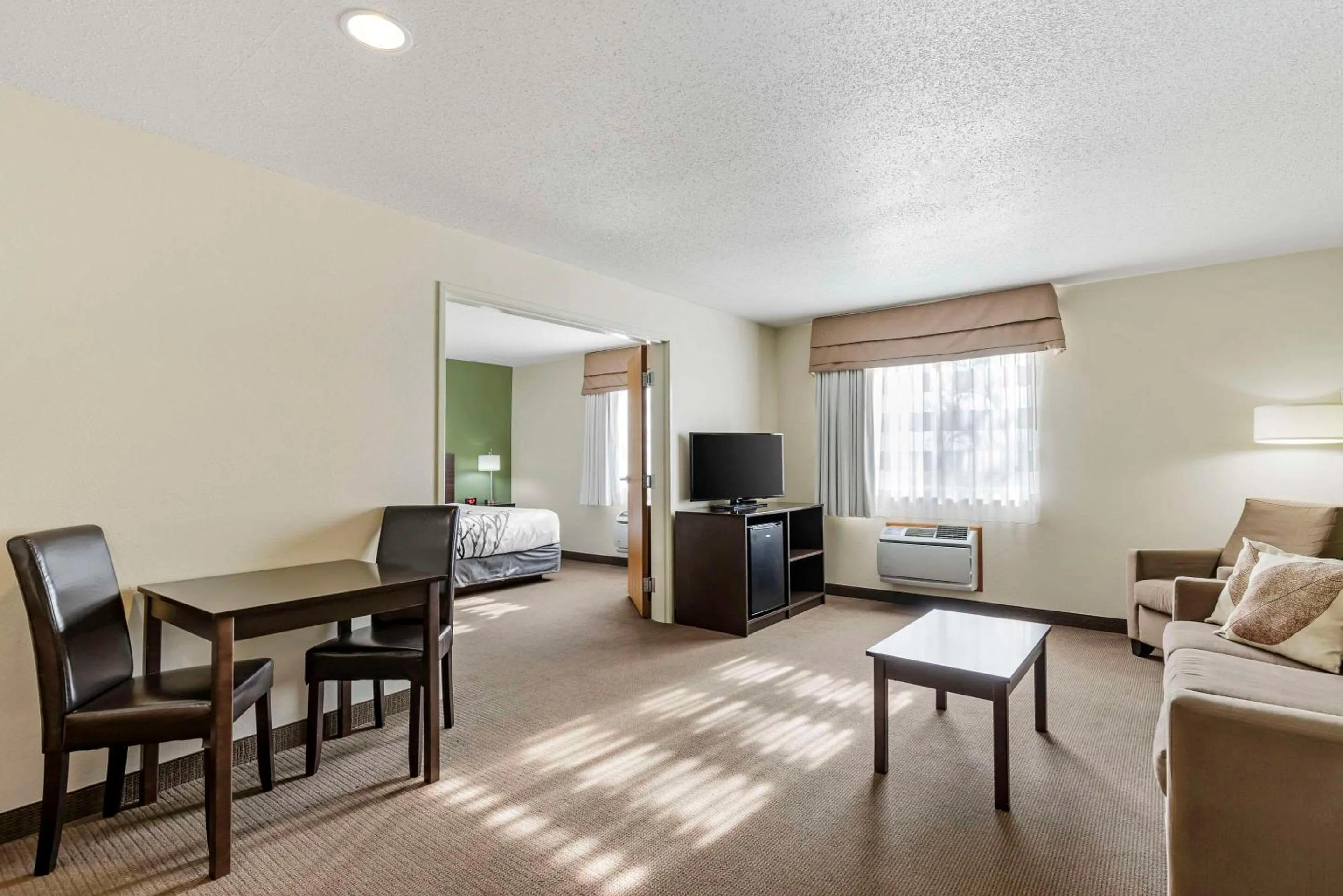 Bedroom in Sleep Inn & Suites Charles City