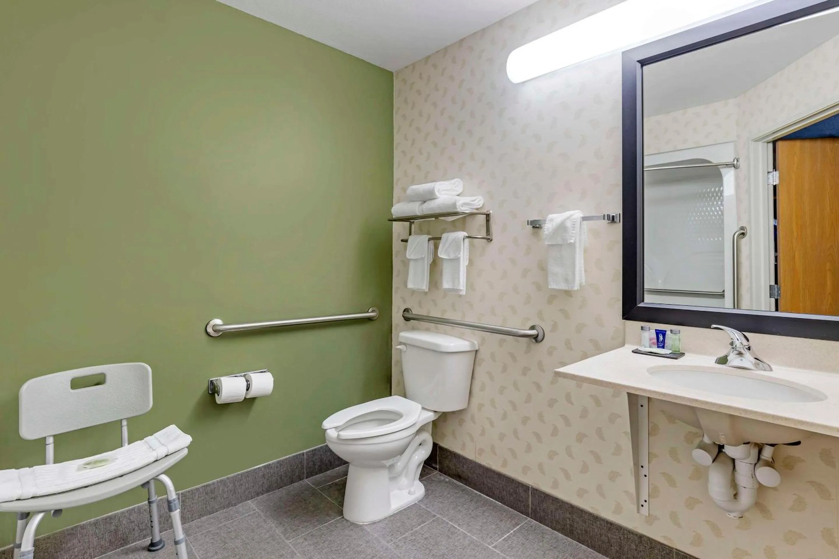 Bedroom in Sleep Inn & Suites Charles City