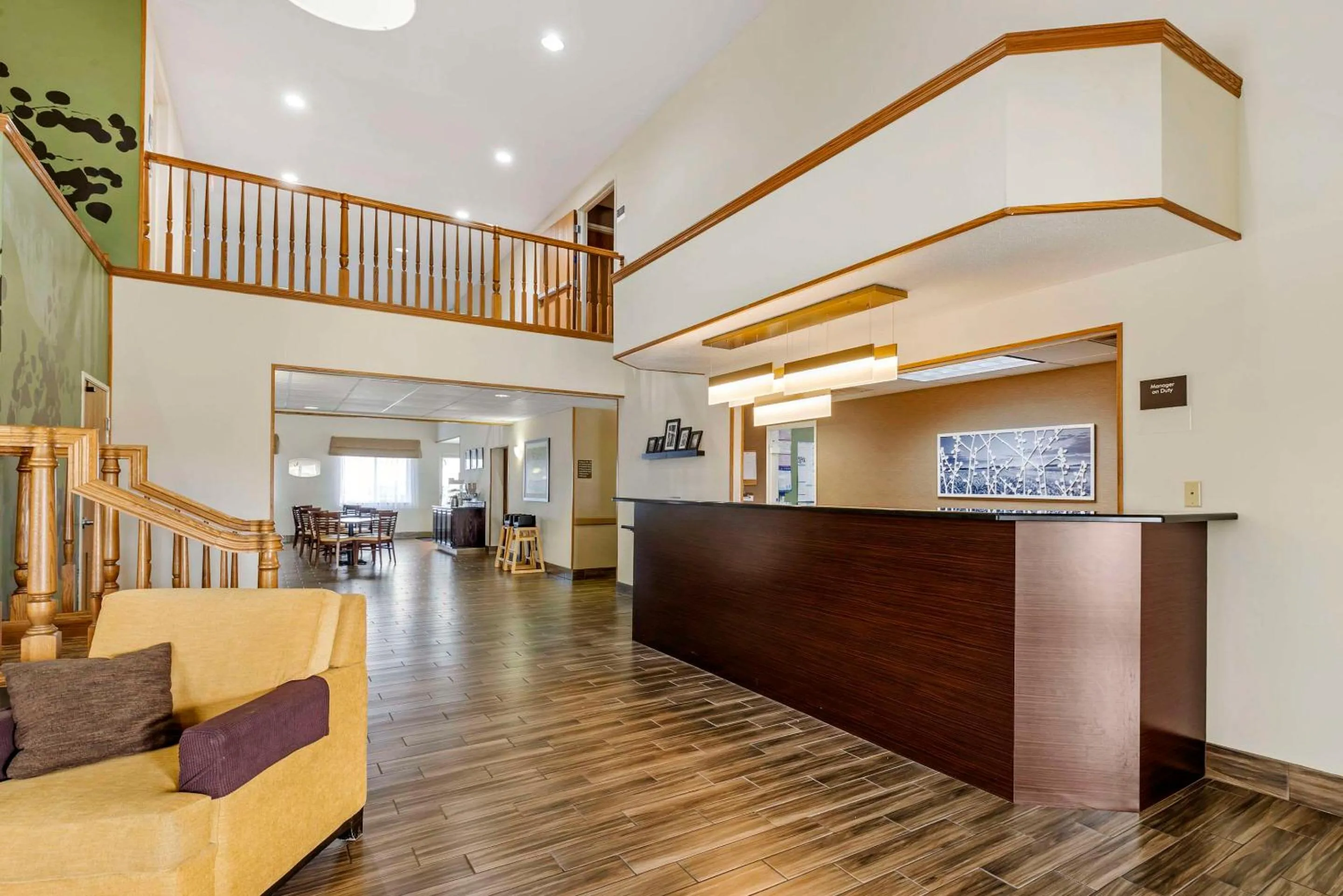 Lobby or reception in Sleep Inn & Suites Charles City