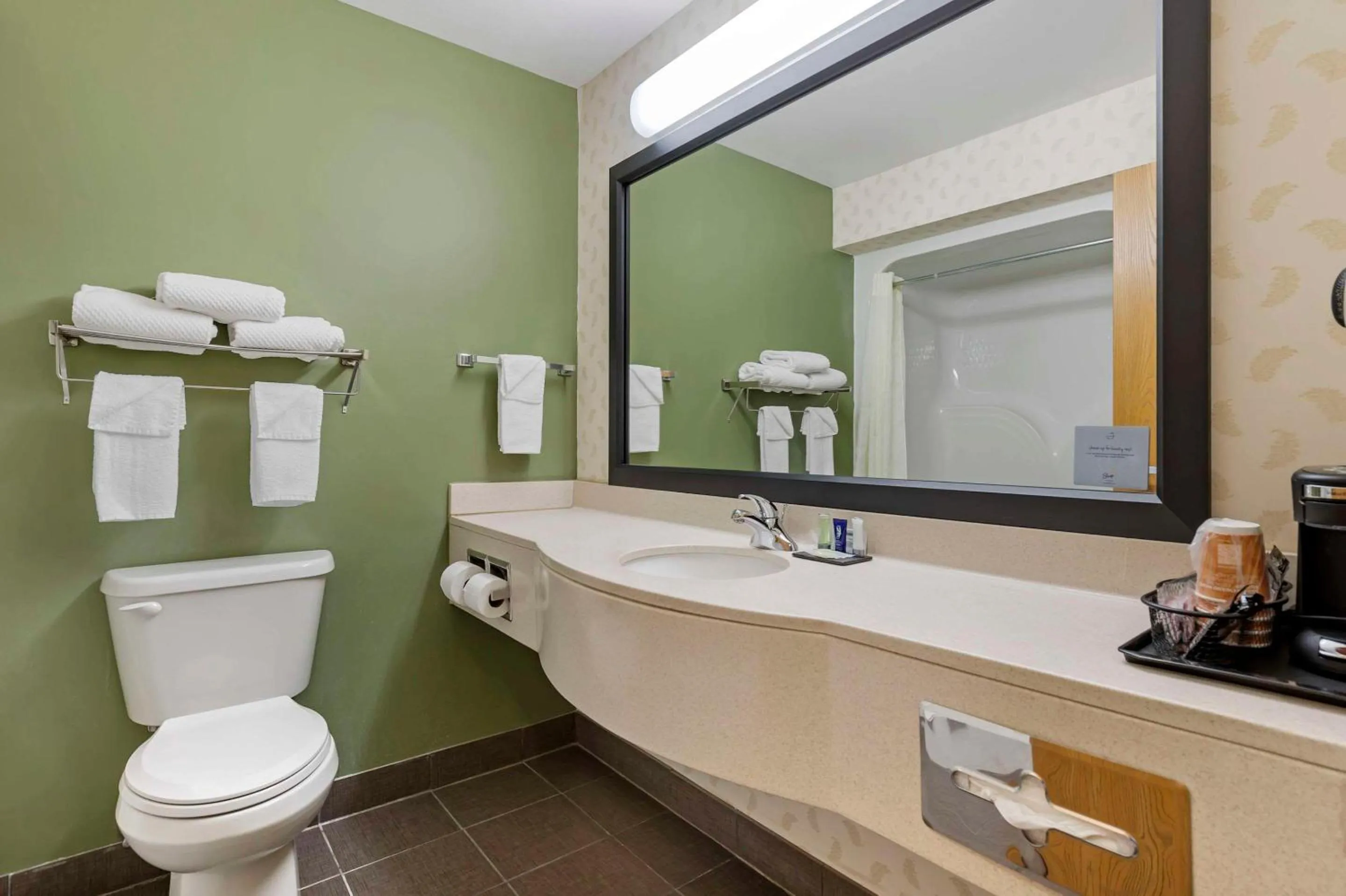 Bedroom in Sleep Inn & Suites Charles City