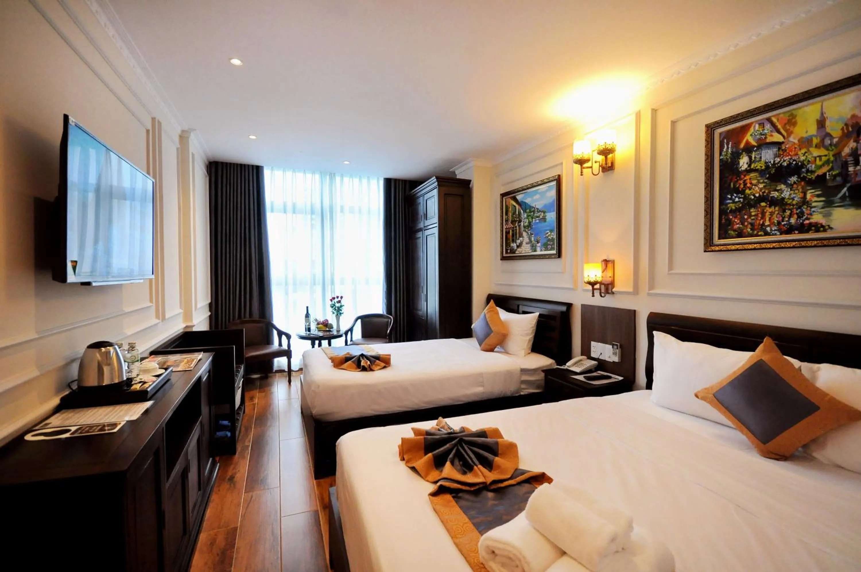 Photo of the whole room, Bed in Apollo Hotel Nha Trang Beach