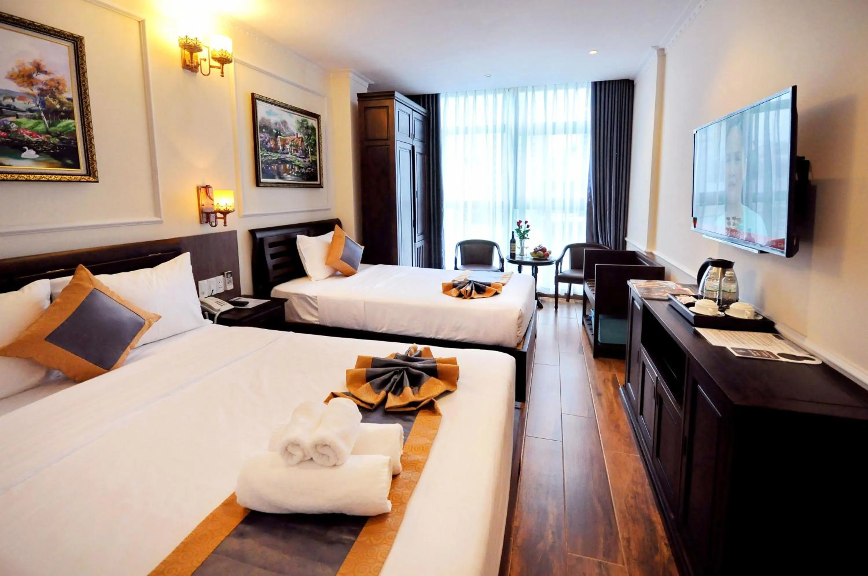 Photo of the whole room, Bed in Apollo Hotel Nha Trang Beach