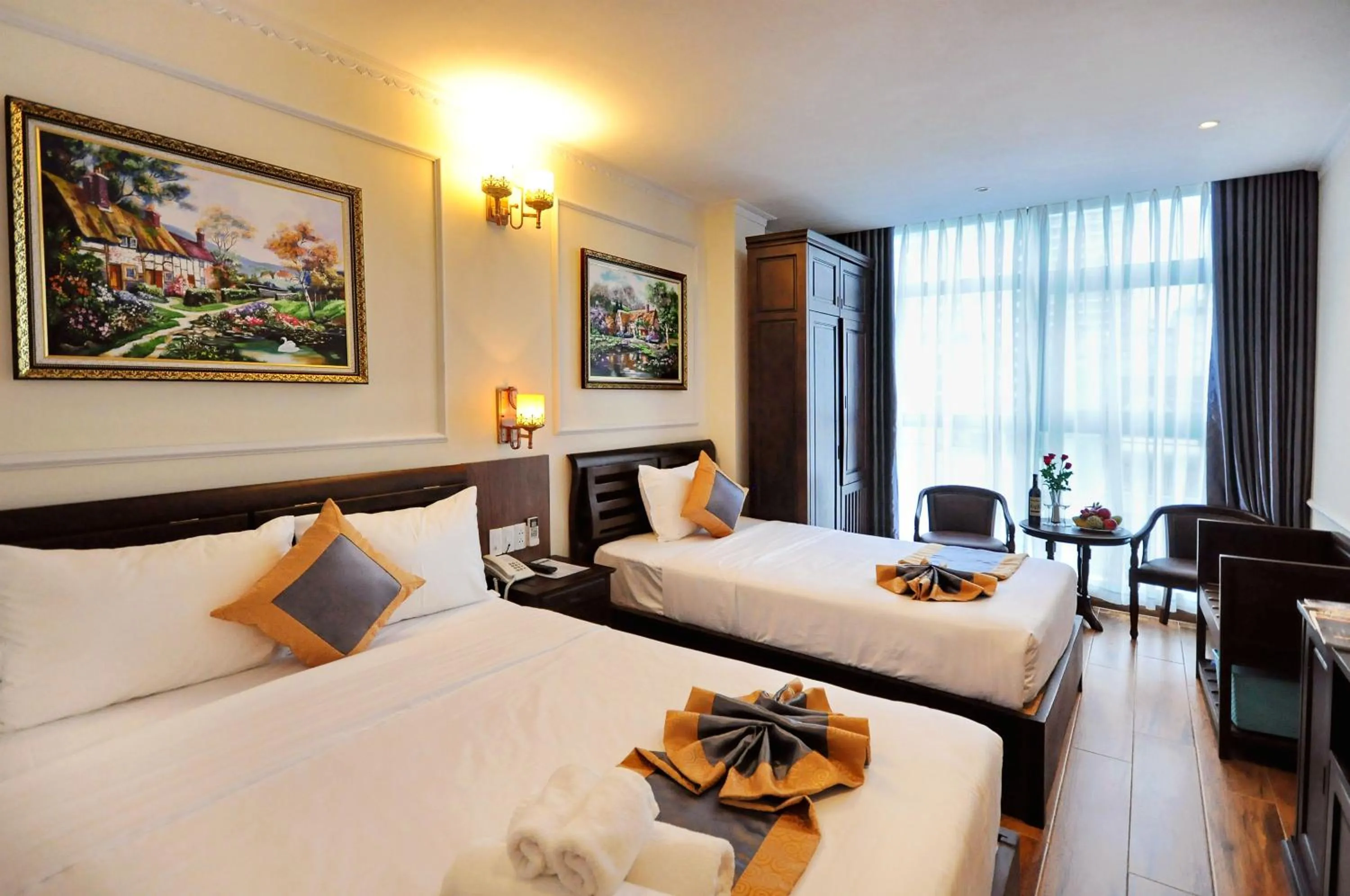 Photo of the whole room, Bed in Apollo Hotel Nha Trang Beach