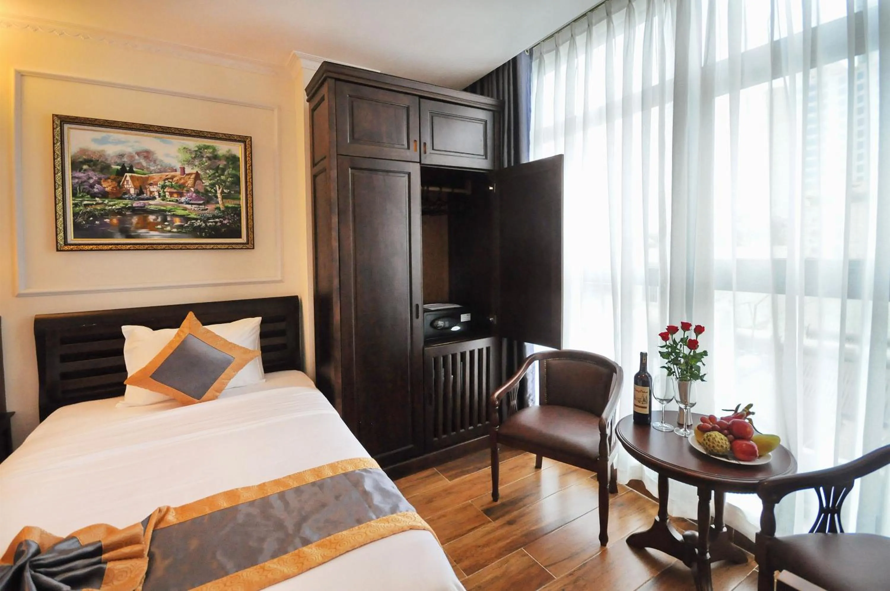 Bed in Apollo Hotel Nha Trang Beach