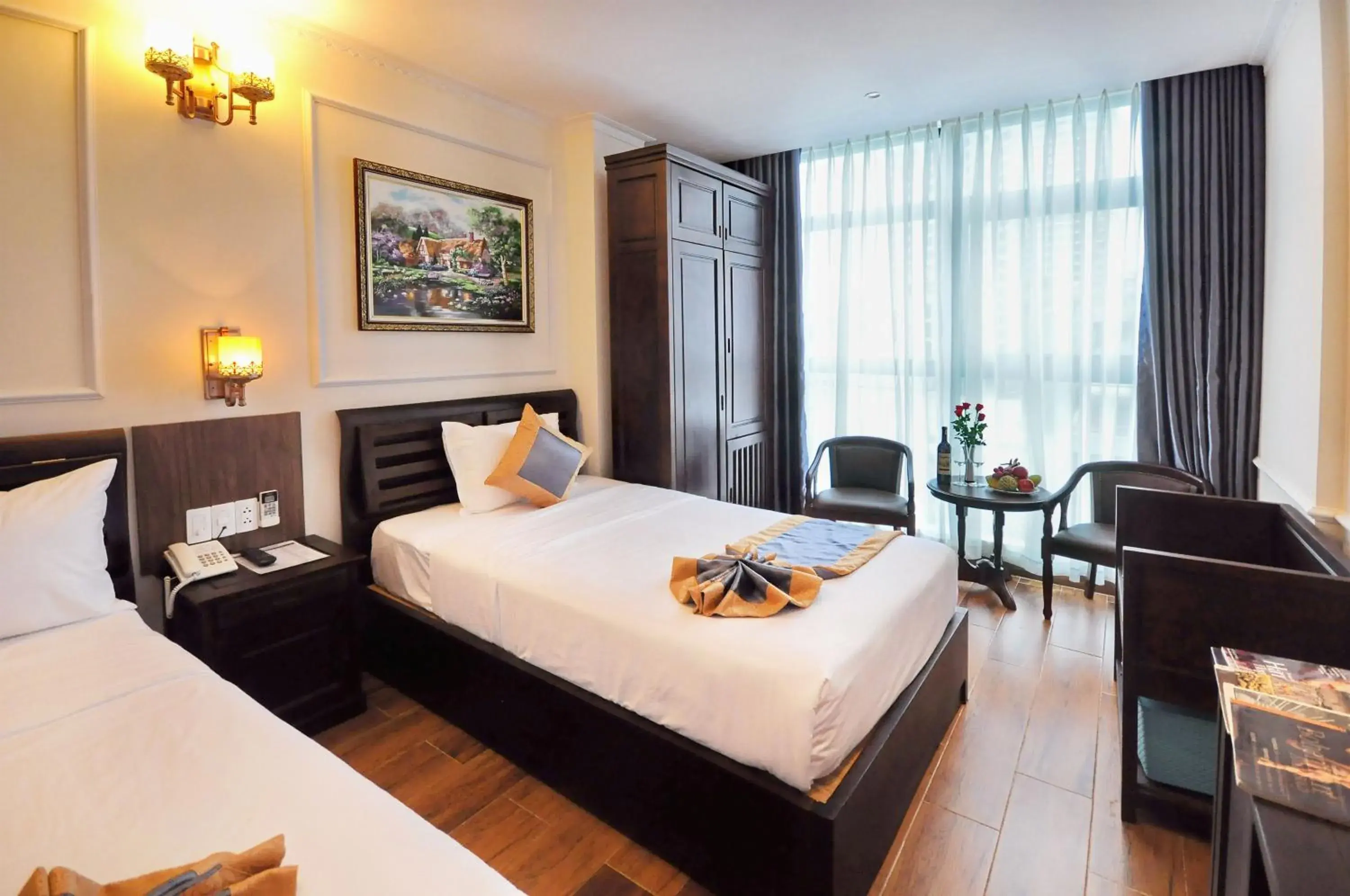 Photo of the whole room, Bed in Apollo Hotel Nha Trang Beach Photo of the whole room, Bed in Apollo Hotel Nha Trang Beach