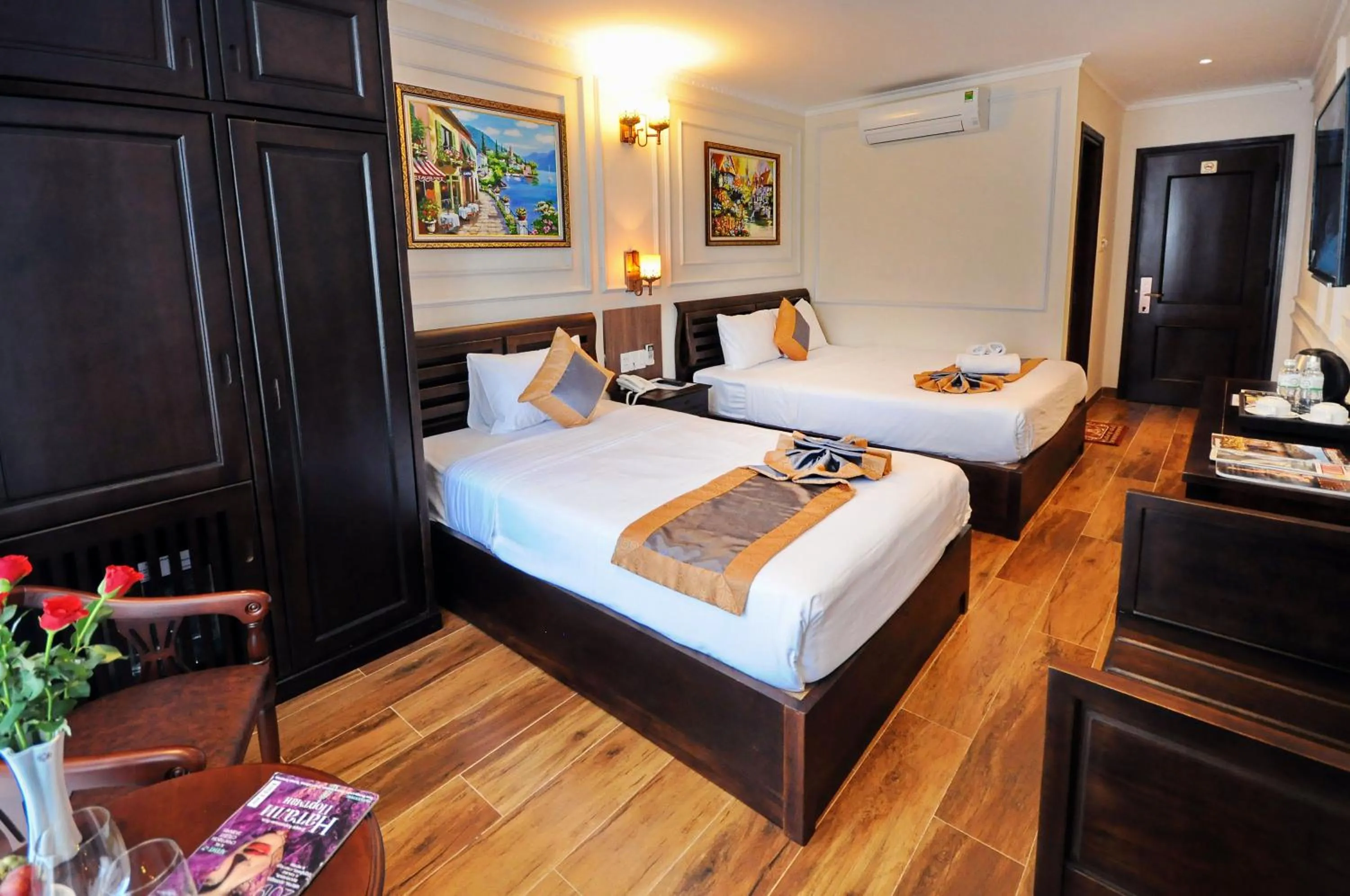 Bed in Apollo Hotel Nha Trang Beach