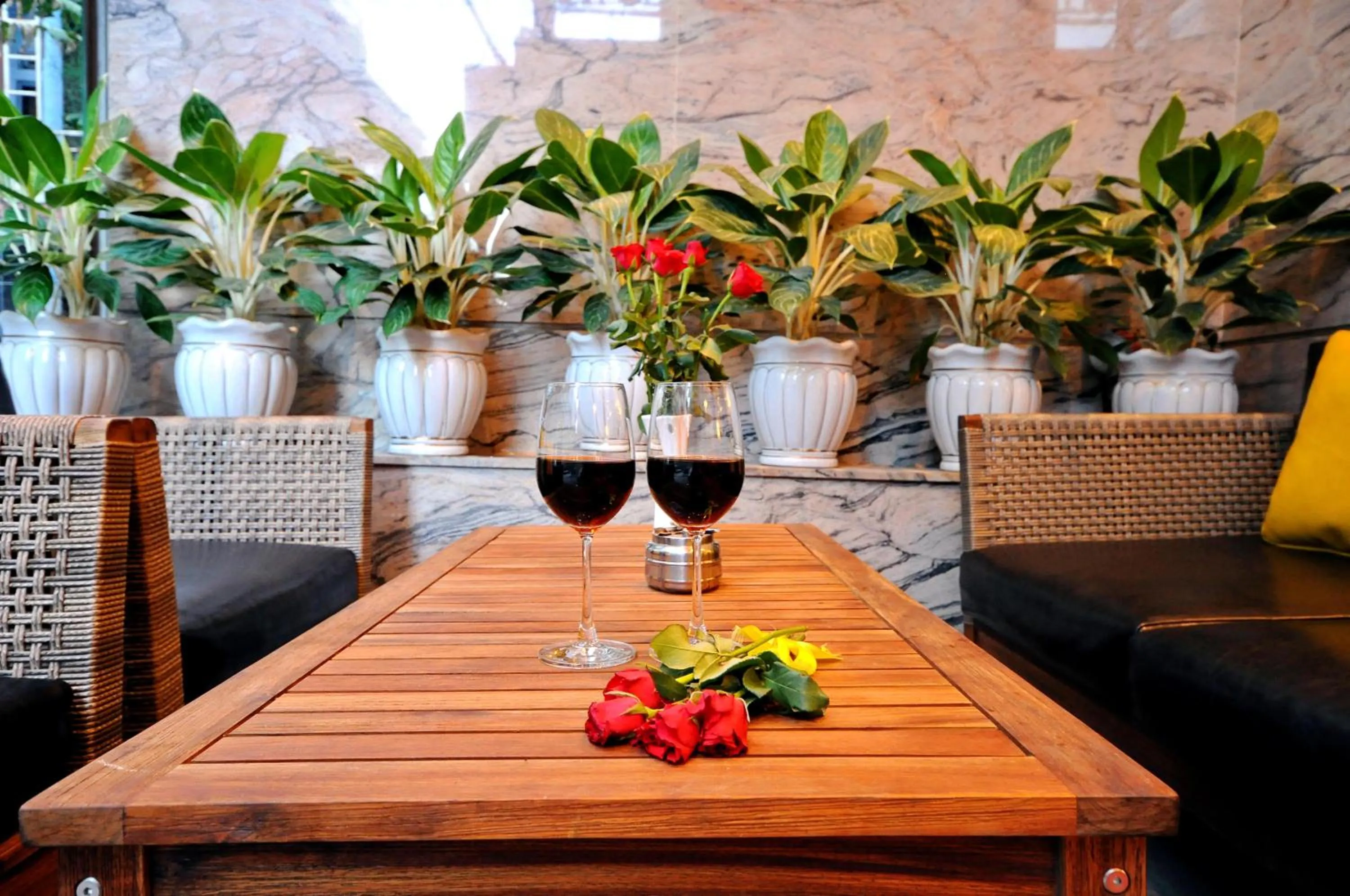 Patio in Apollo Hotel Nha Trang Beach