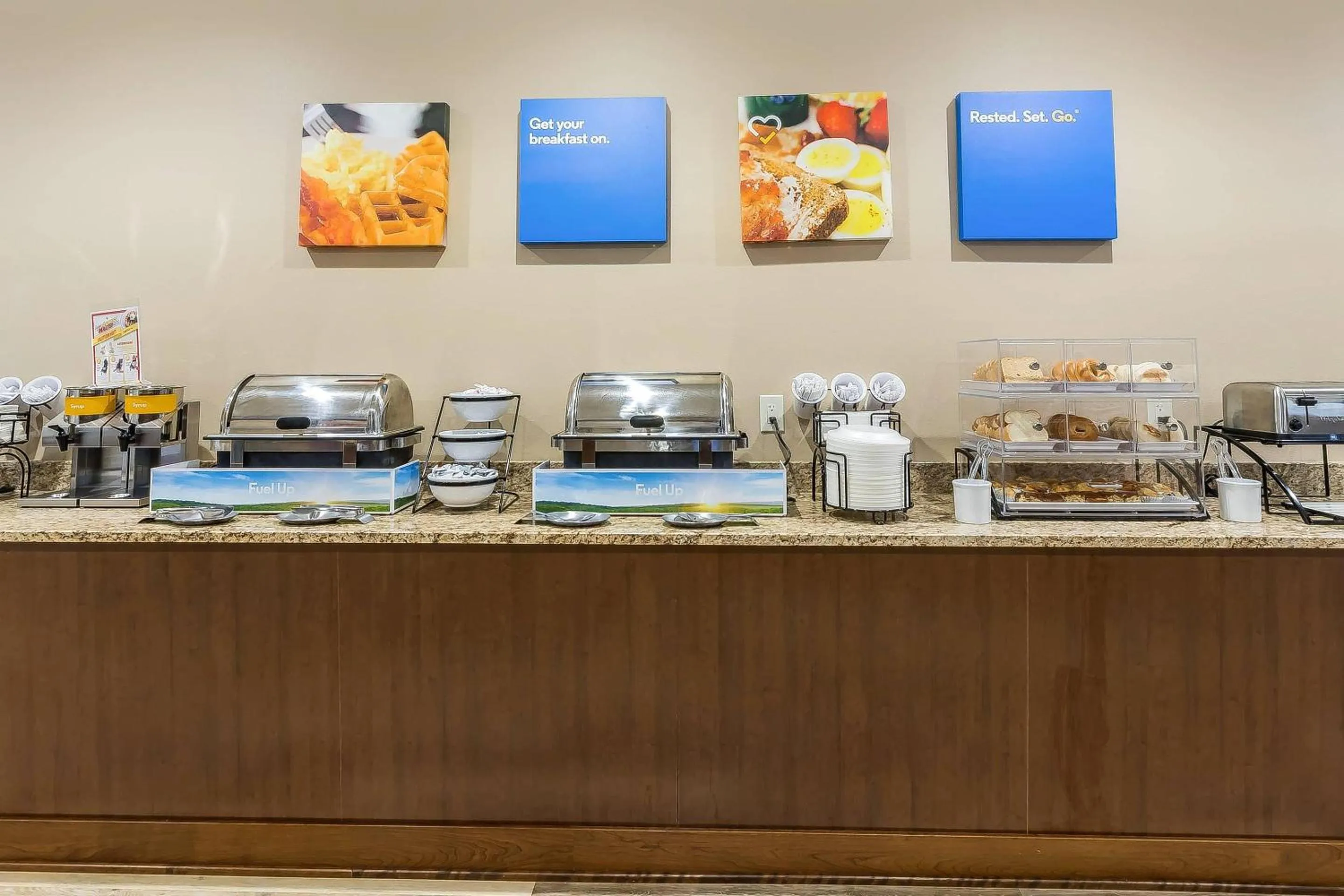 Breakfast in Comfort Inn & Suites Event Center