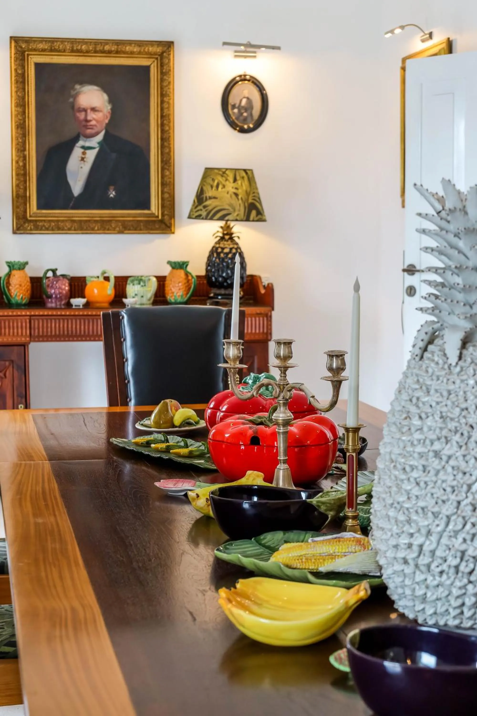 Dining area in The Flame Tree Estate & Hotel