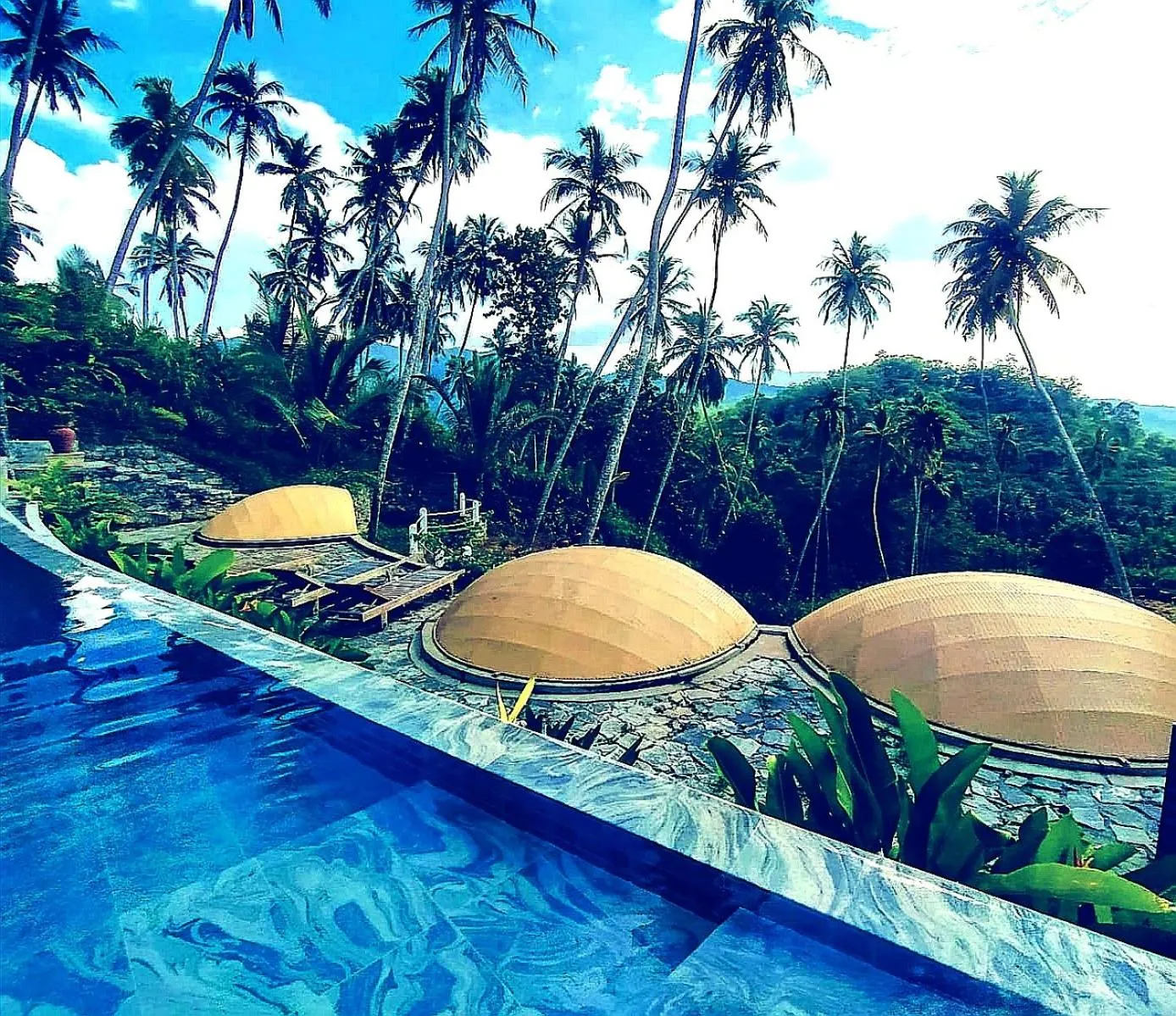 Seating area in The Flame Tree Estate & Hotel