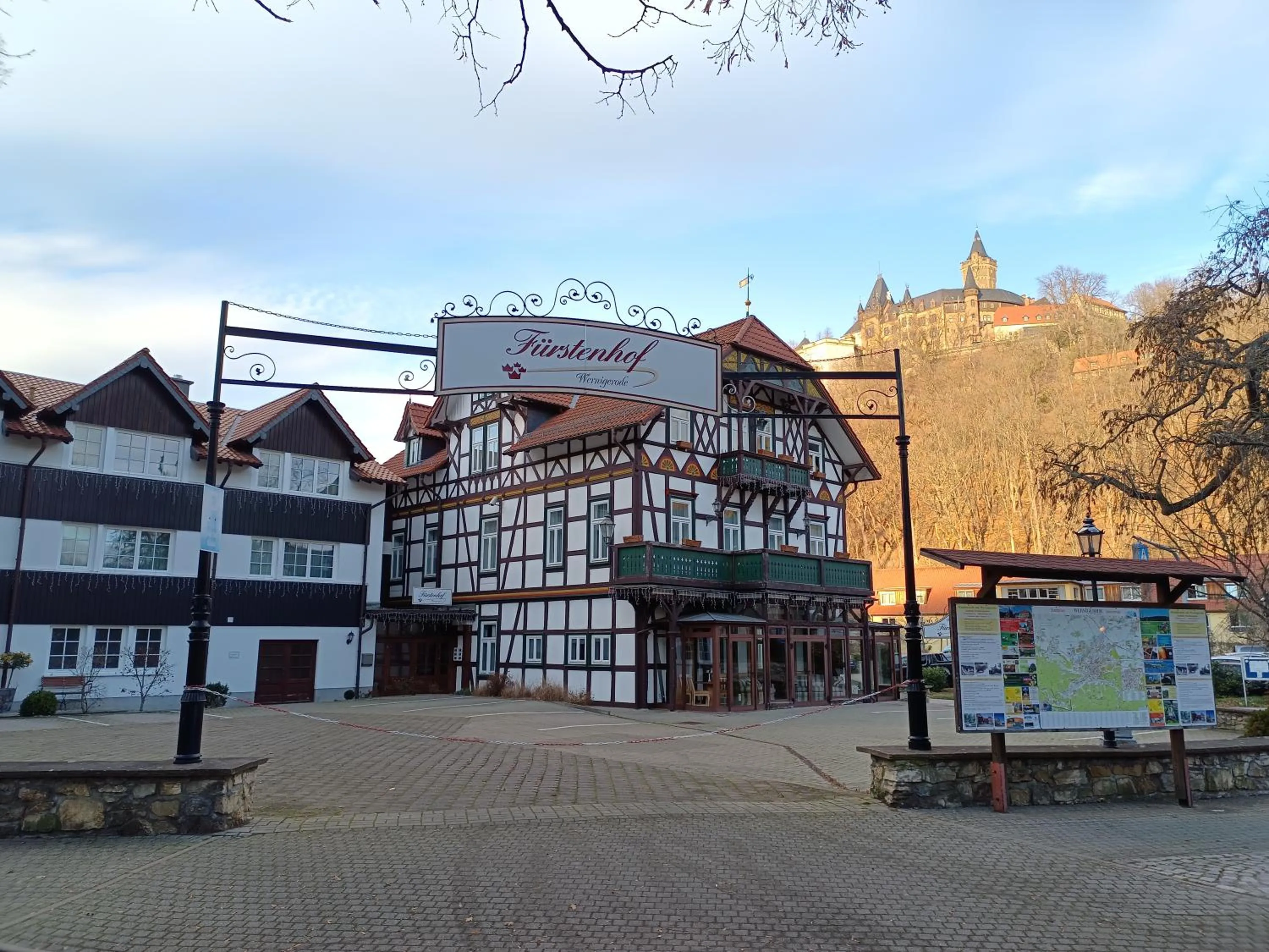 Property building in Fürstenhof Wernigerode Garni
