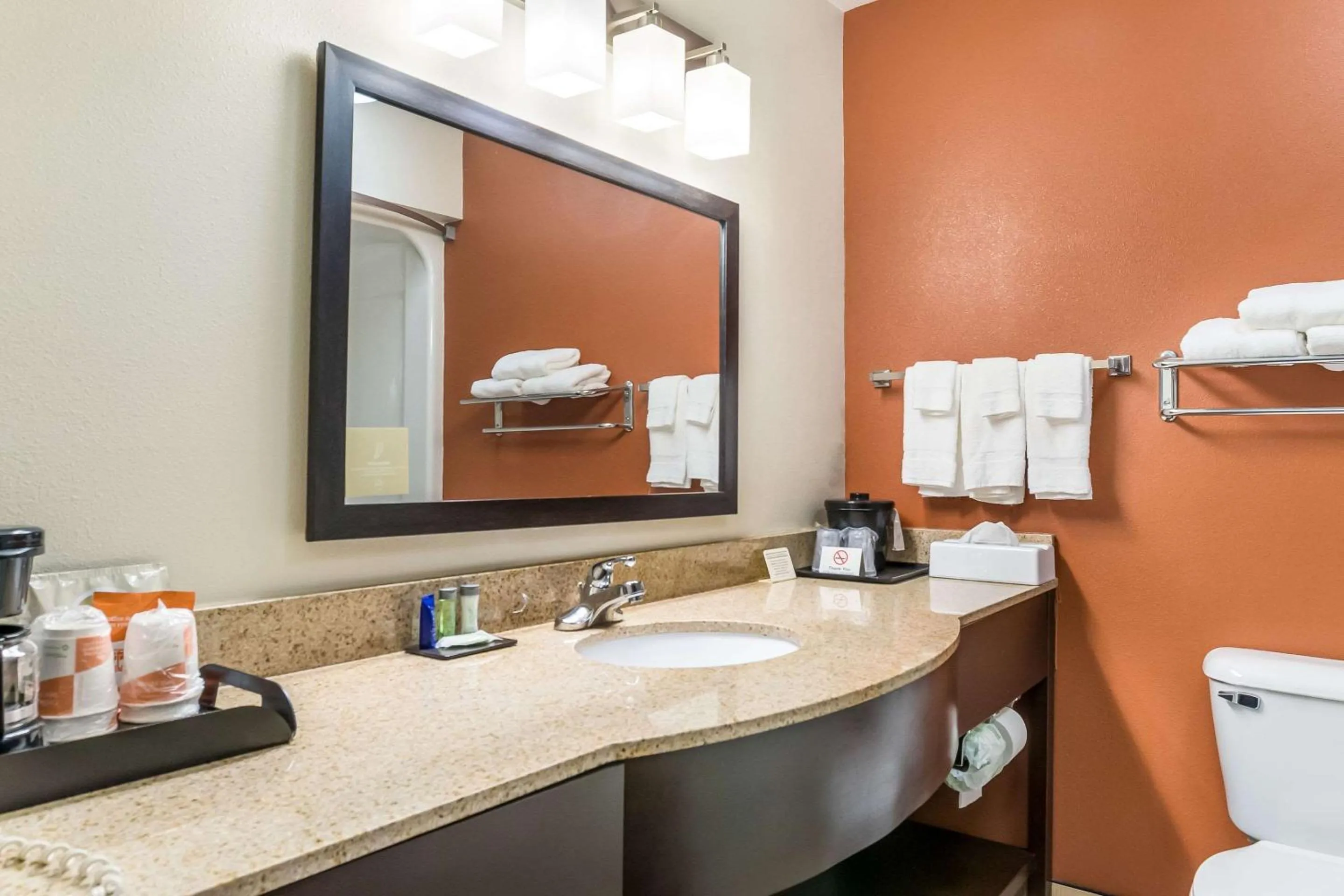 Bathroom in Sleep Inn & Suites North Liberty - Liberty City