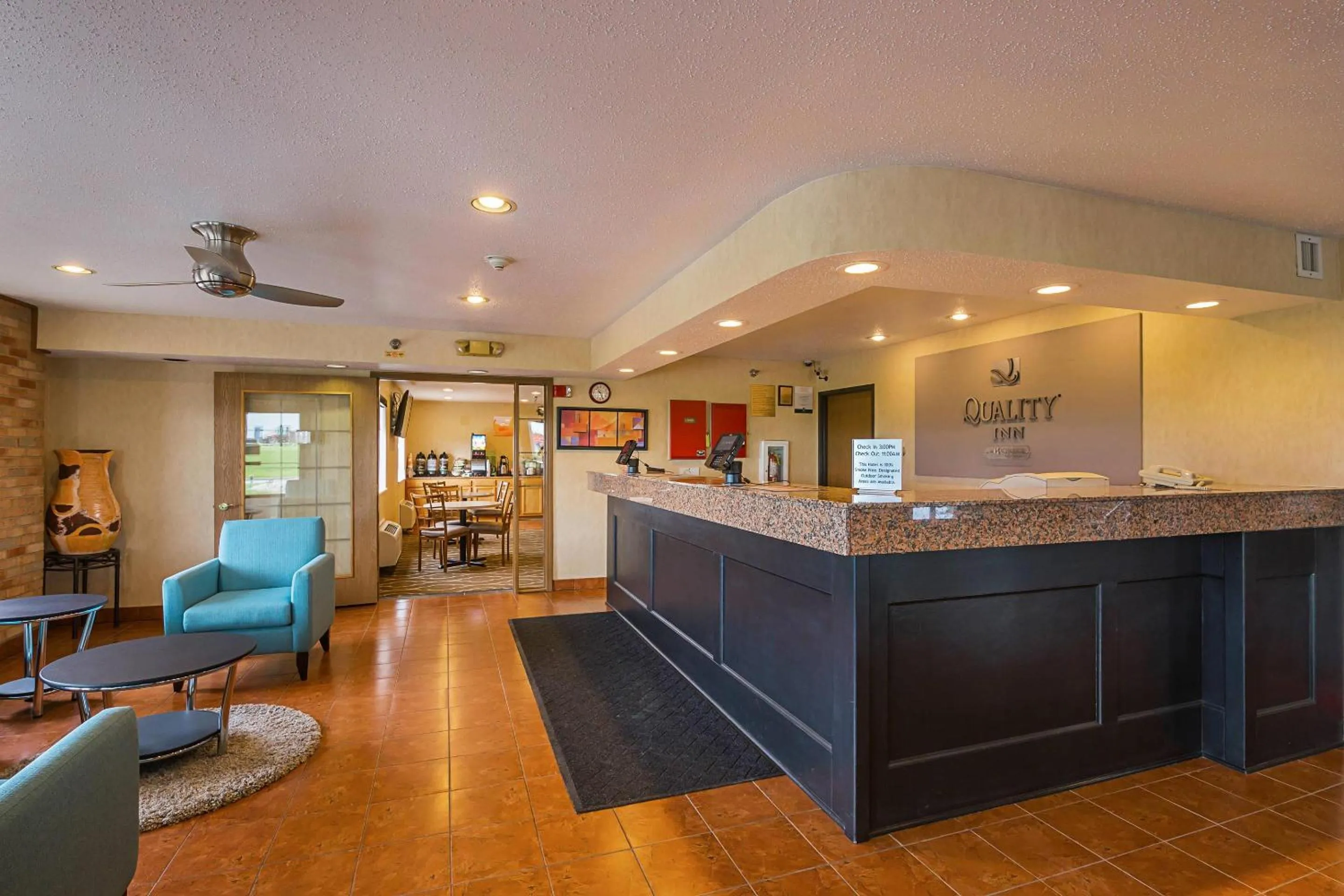 Lobby or reception in Quality Inn Waverly