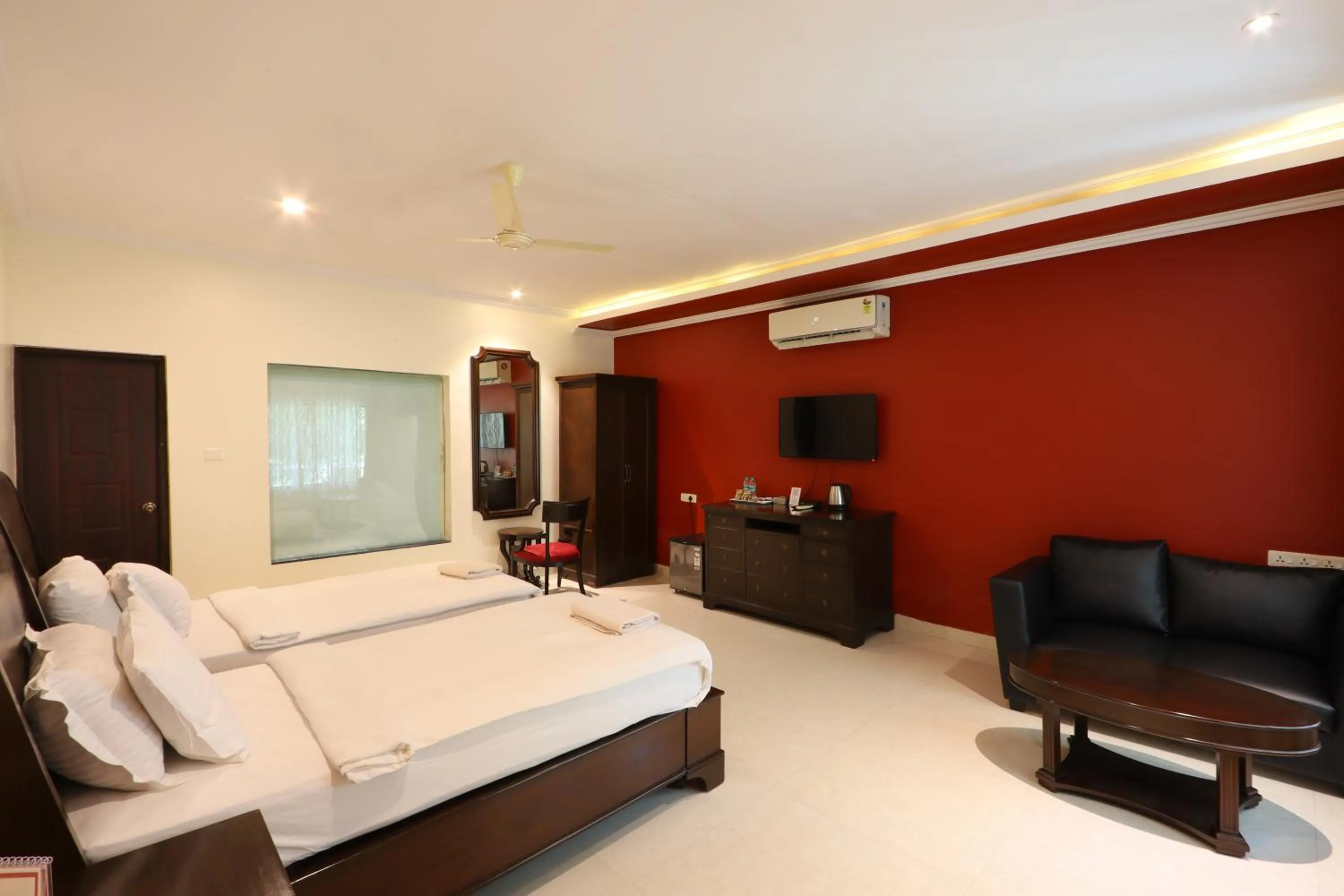 Bedroom, Bed in Wild Berry Resort Agonda