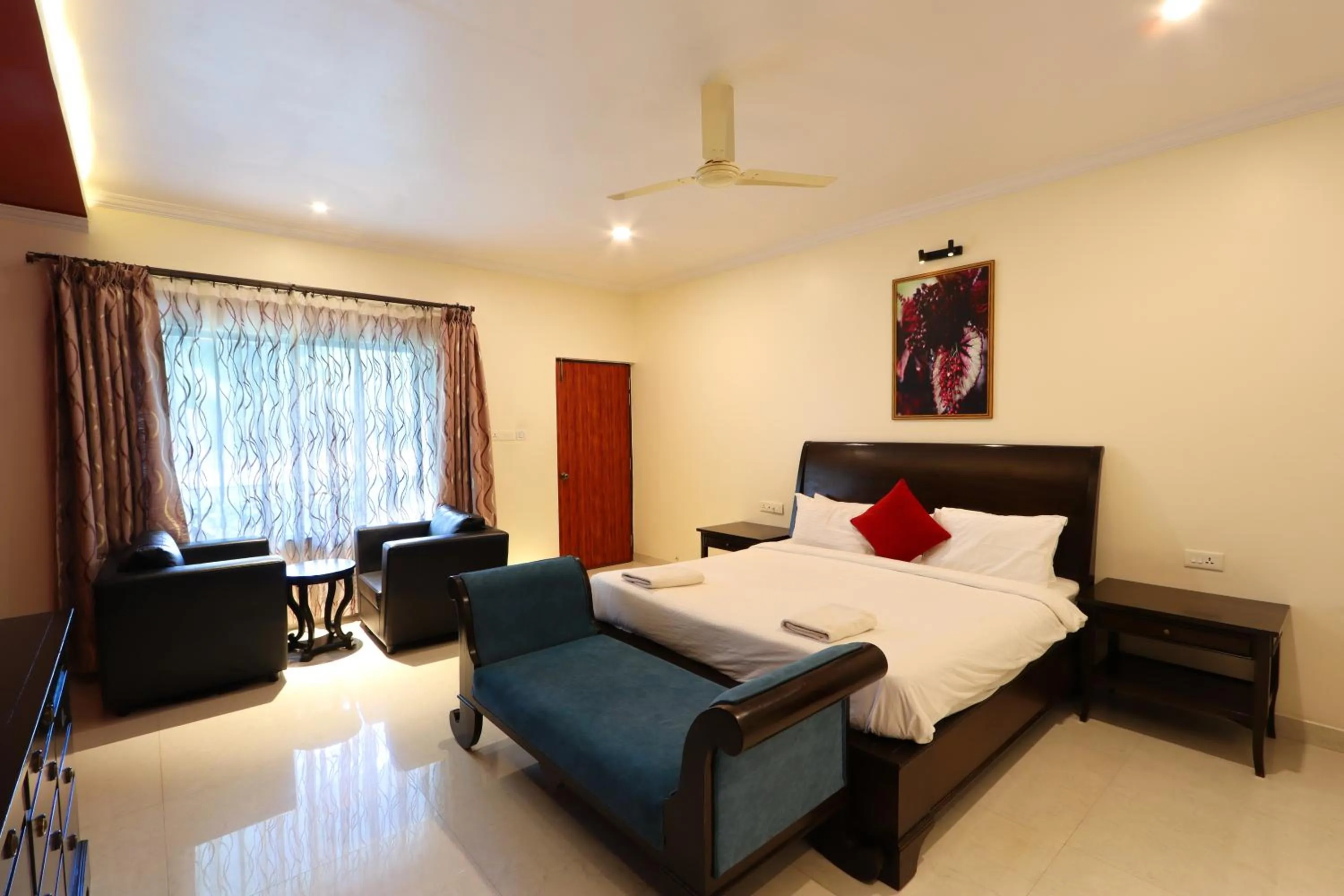 Bedroom, Bed in Wild Berry Resort Agonda