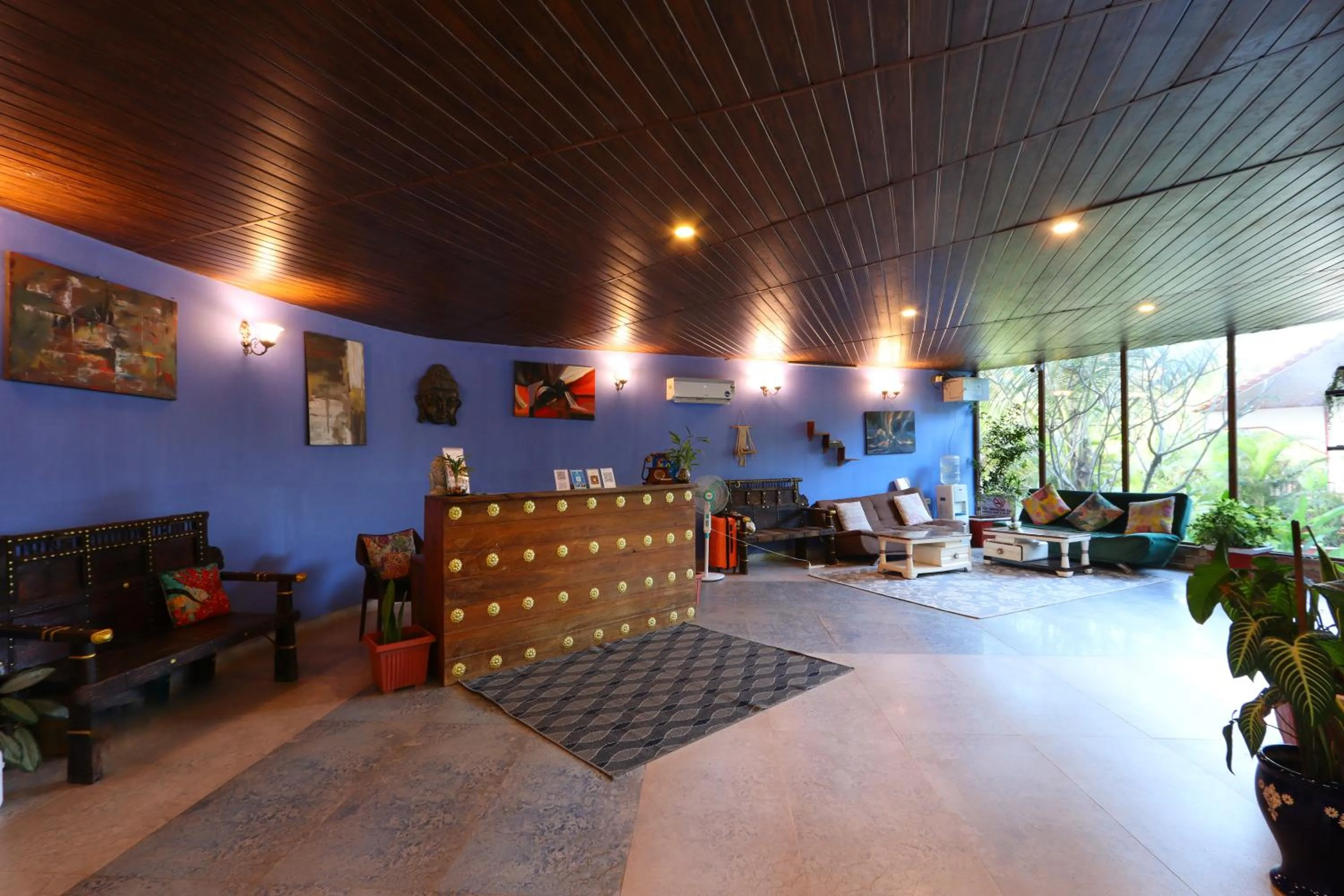 Lobby or reception in Wild Berry Resort Agonda