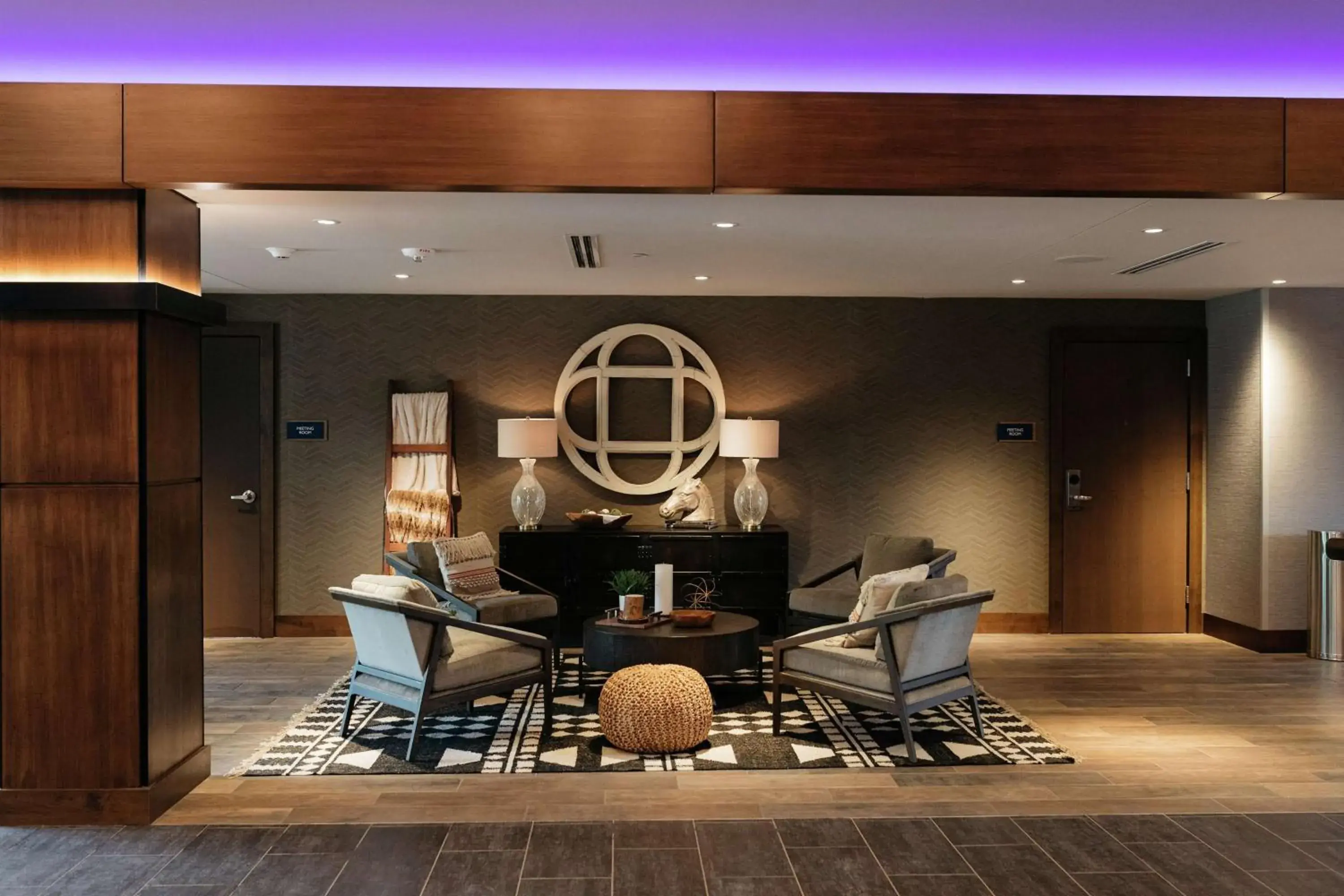 Lobby or reception in Revel Hotel, Tapestry Collection By Hilton Lobby or reception in Revel Hotel, Tapestry Collection By Hilton