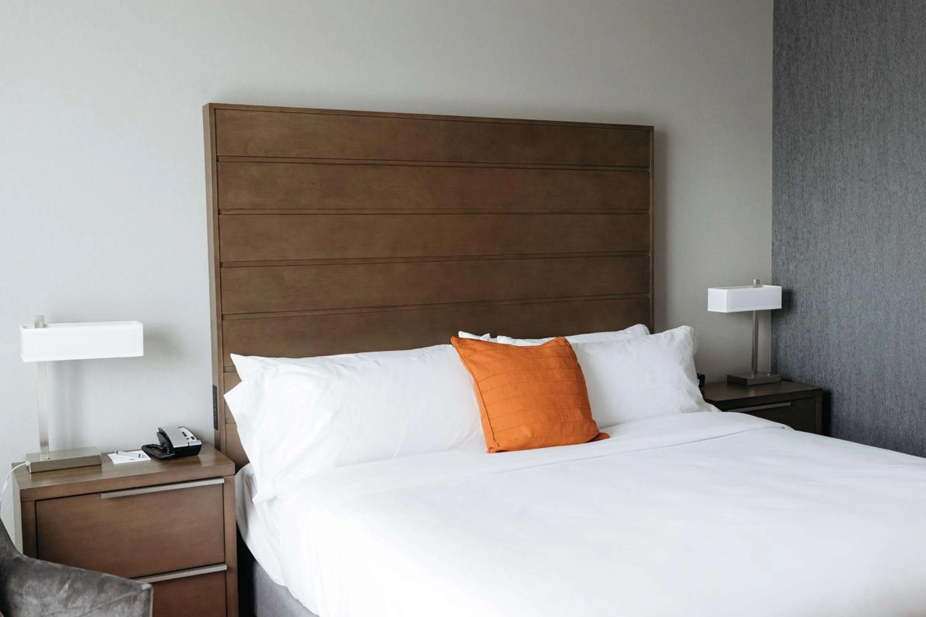 Bed in Revel Hotel, Tapestry Collection By Hilton