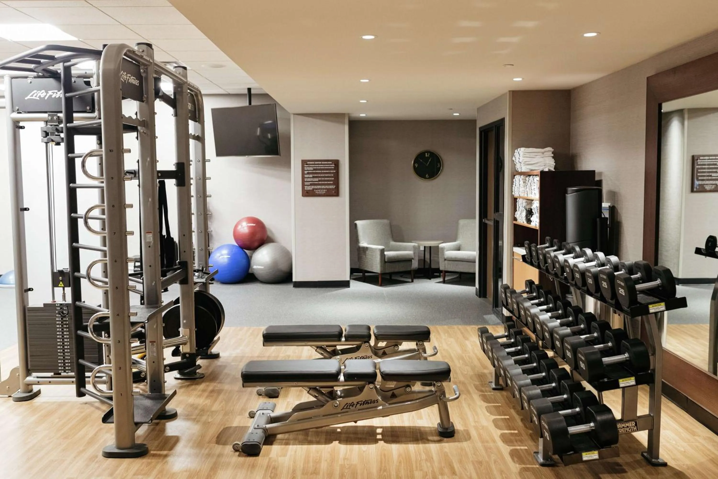 Fitness centre/facilities in Revel Hotel, Tapestry Collection By Hilton