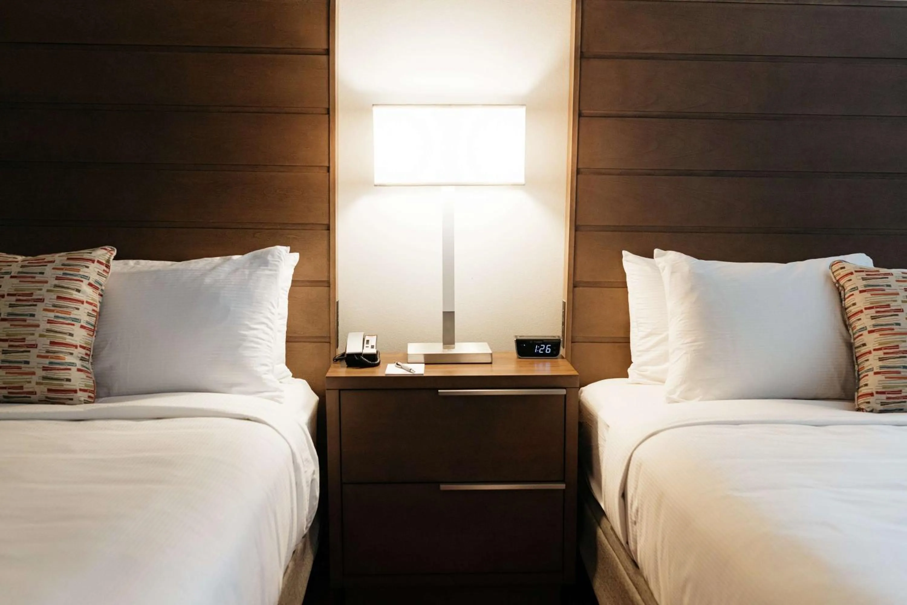 Bed in Revel Hotel, Tapestry Collection By Hilton