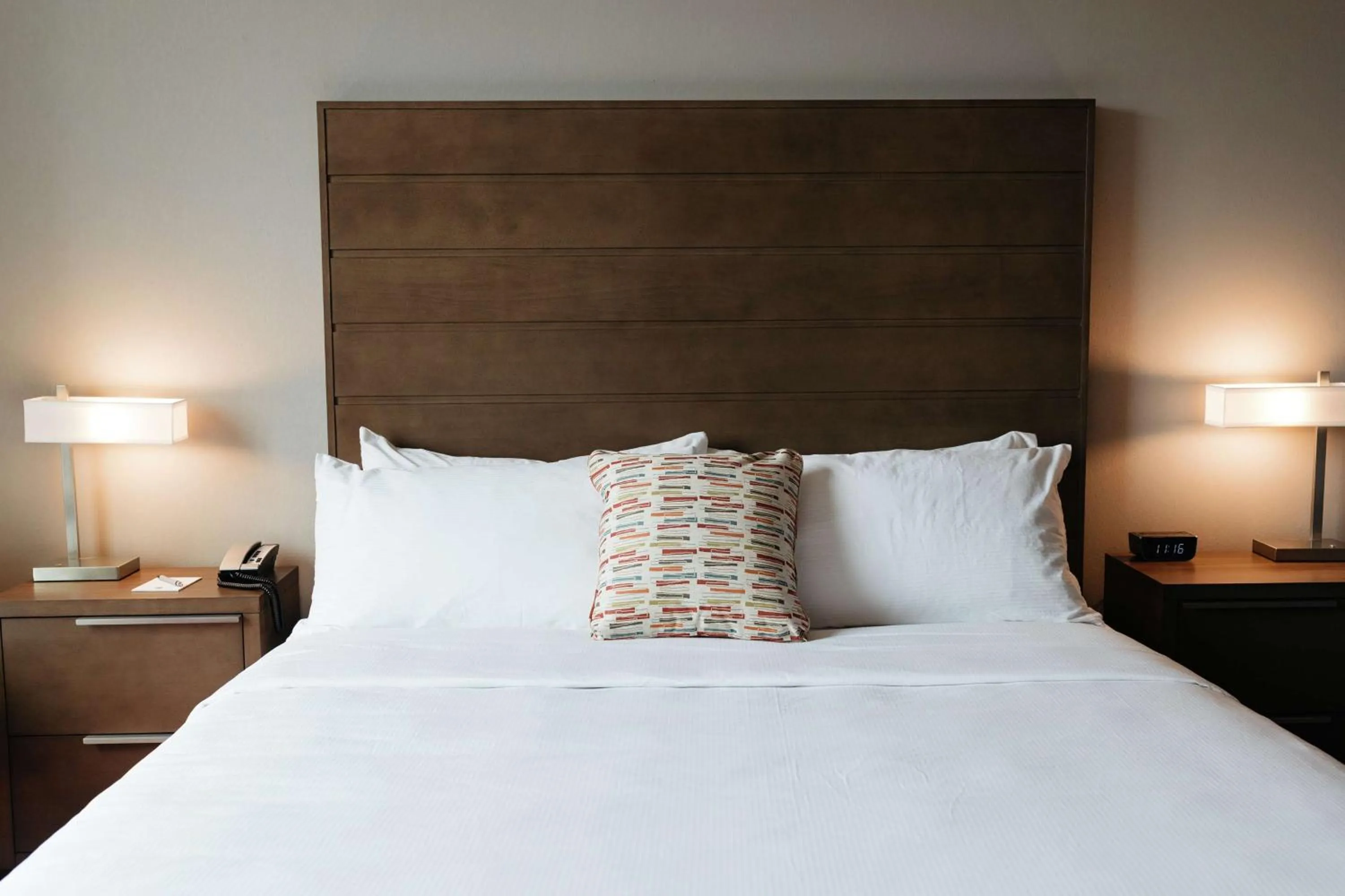 Bedroom, Bed in Revel Hotel, Tapestry Collection By Hilton