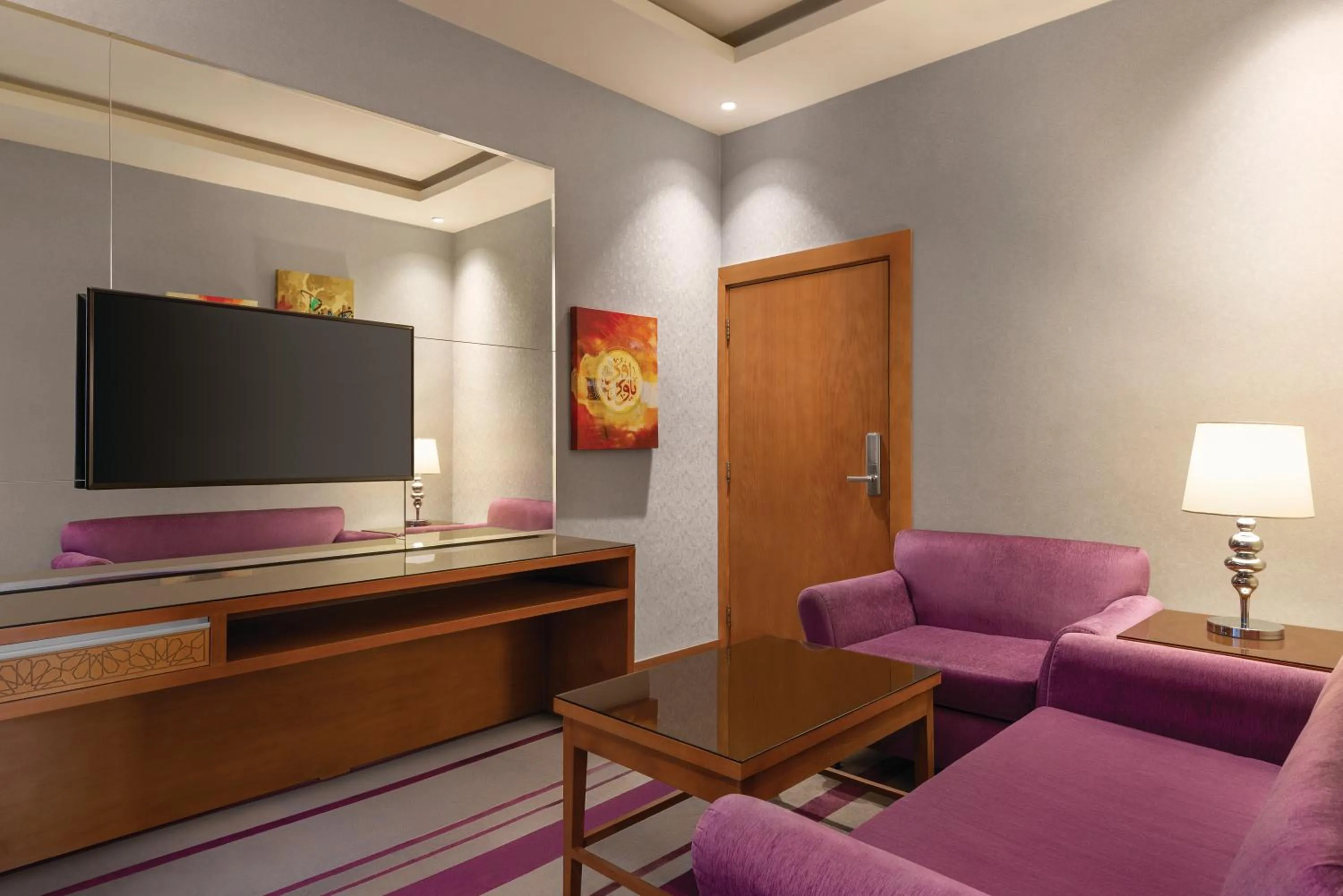 Living room in Vivid Jeddah Hotel, a member of Radisson Individuals
