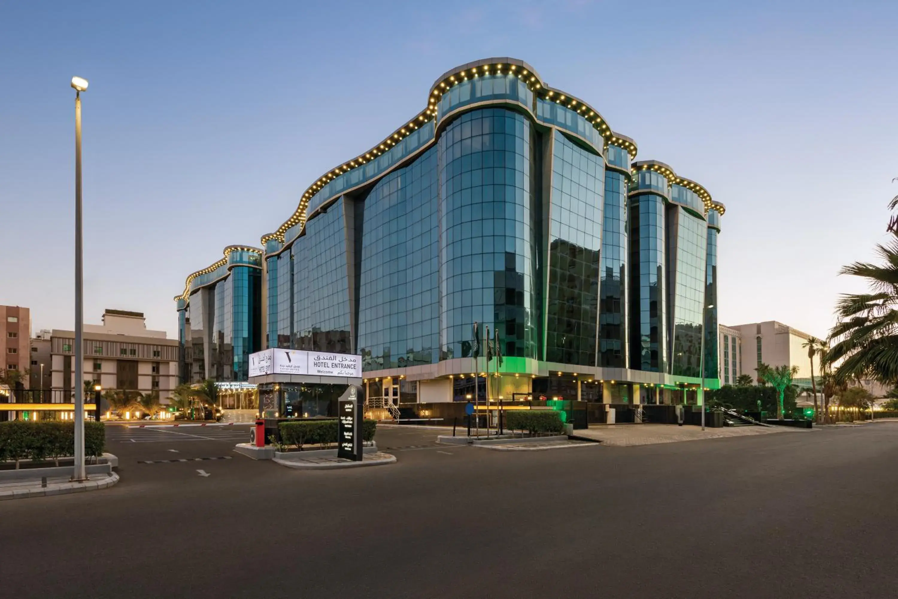 Property building in Vivid Jeddah Hotel, a member of Radisson Individuals Property building in Vivid Jeddah Hotel, a member of Radisson Individuals