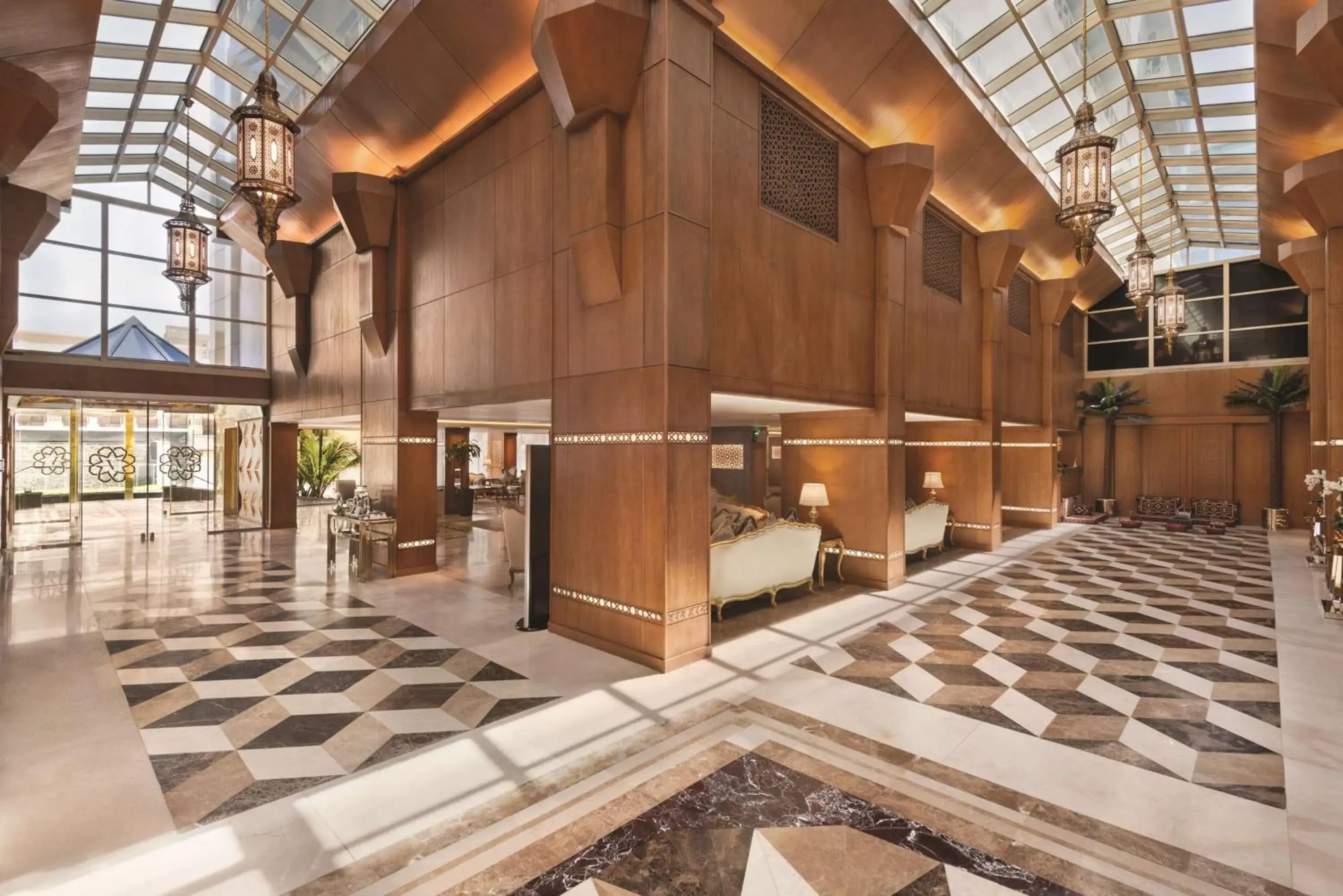 Lobby or reception in Vivid Jeddah Hotel, a member of Radisson Individuals Lobby or reception in Vivid Jeddah Hotel, a member of Radisson Individuals